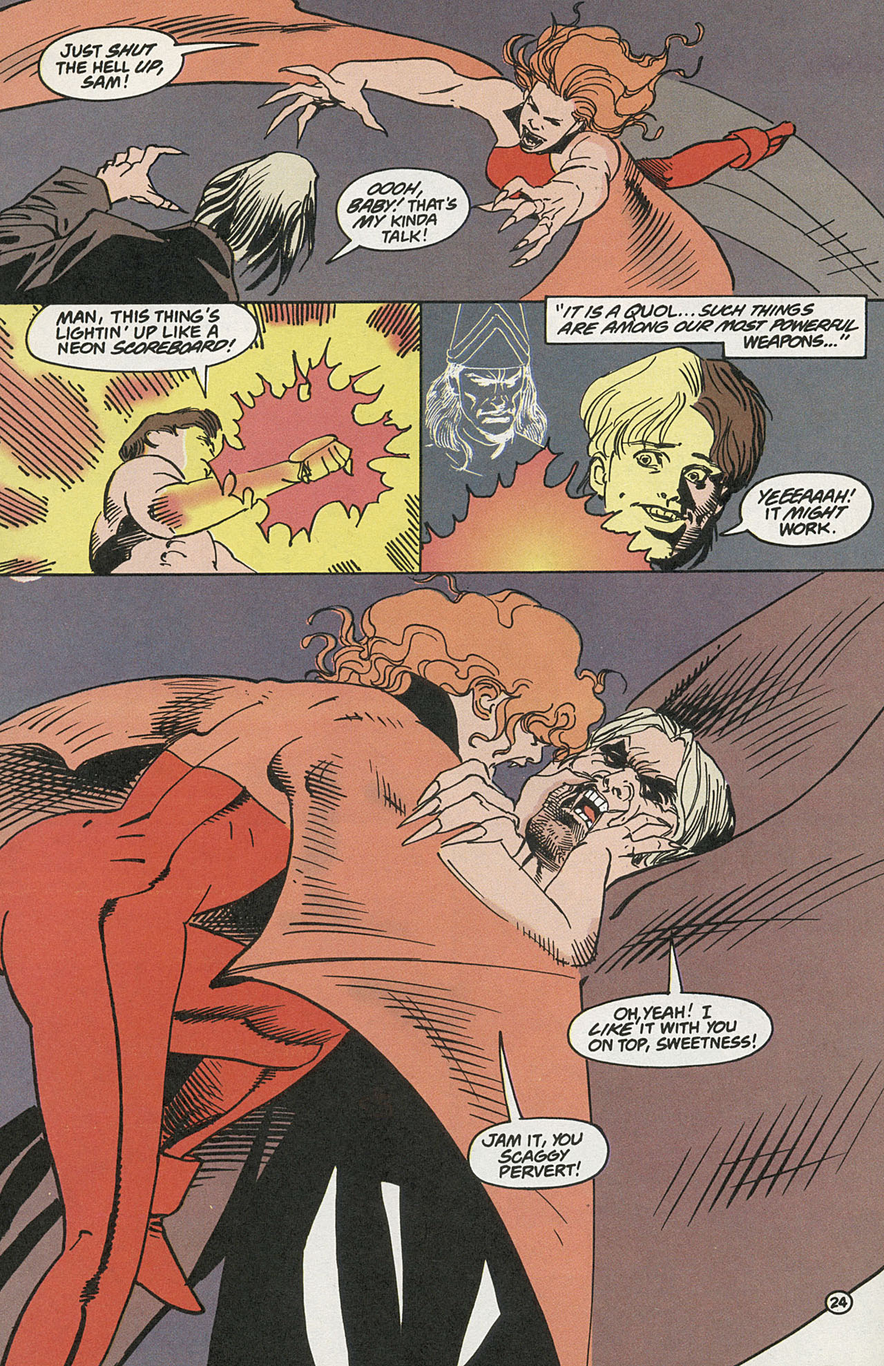 Read online Scarlett comic -  Issue #4 - 29
