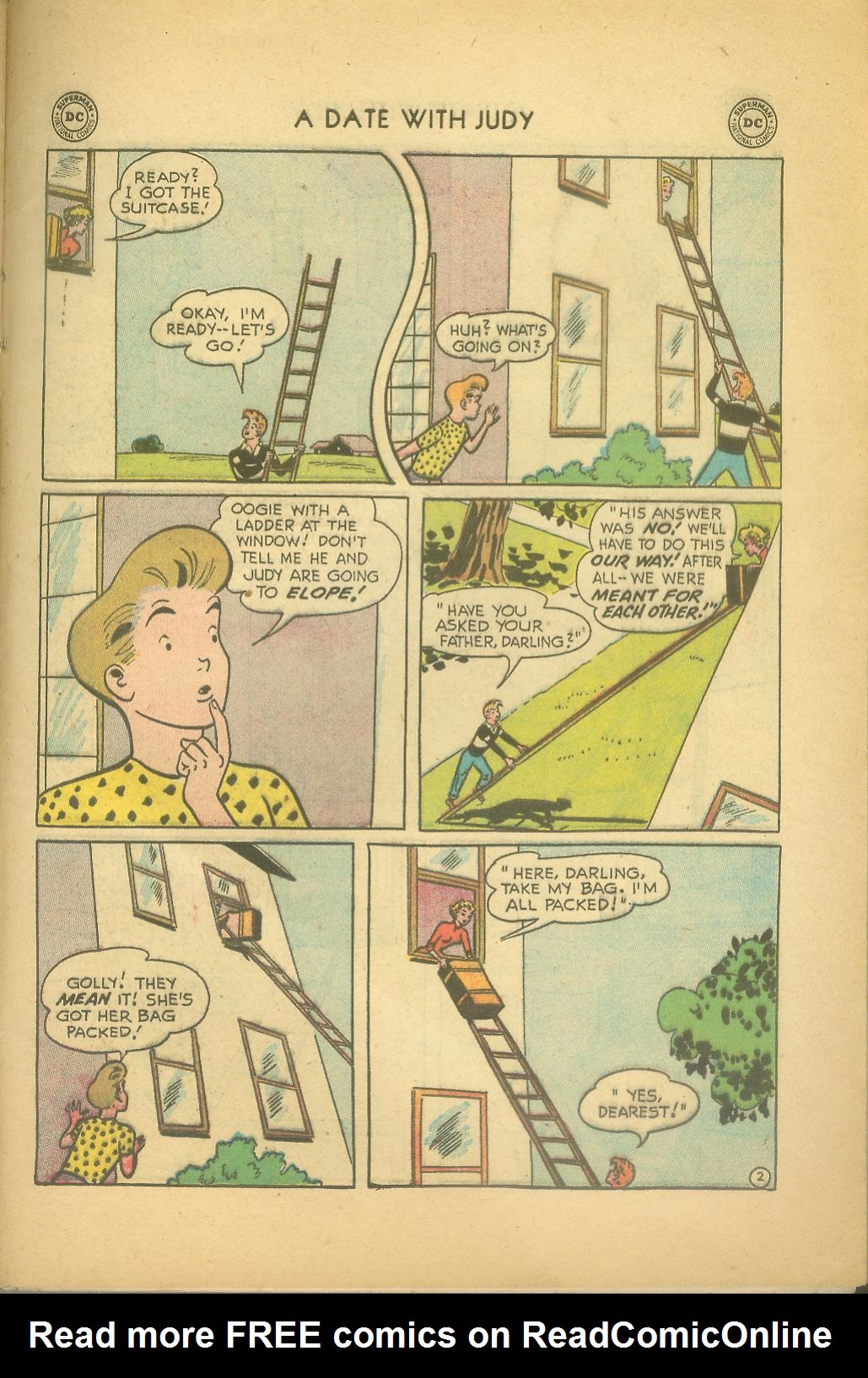 Read online A Date with Judy comic -  Issue #57 - 29