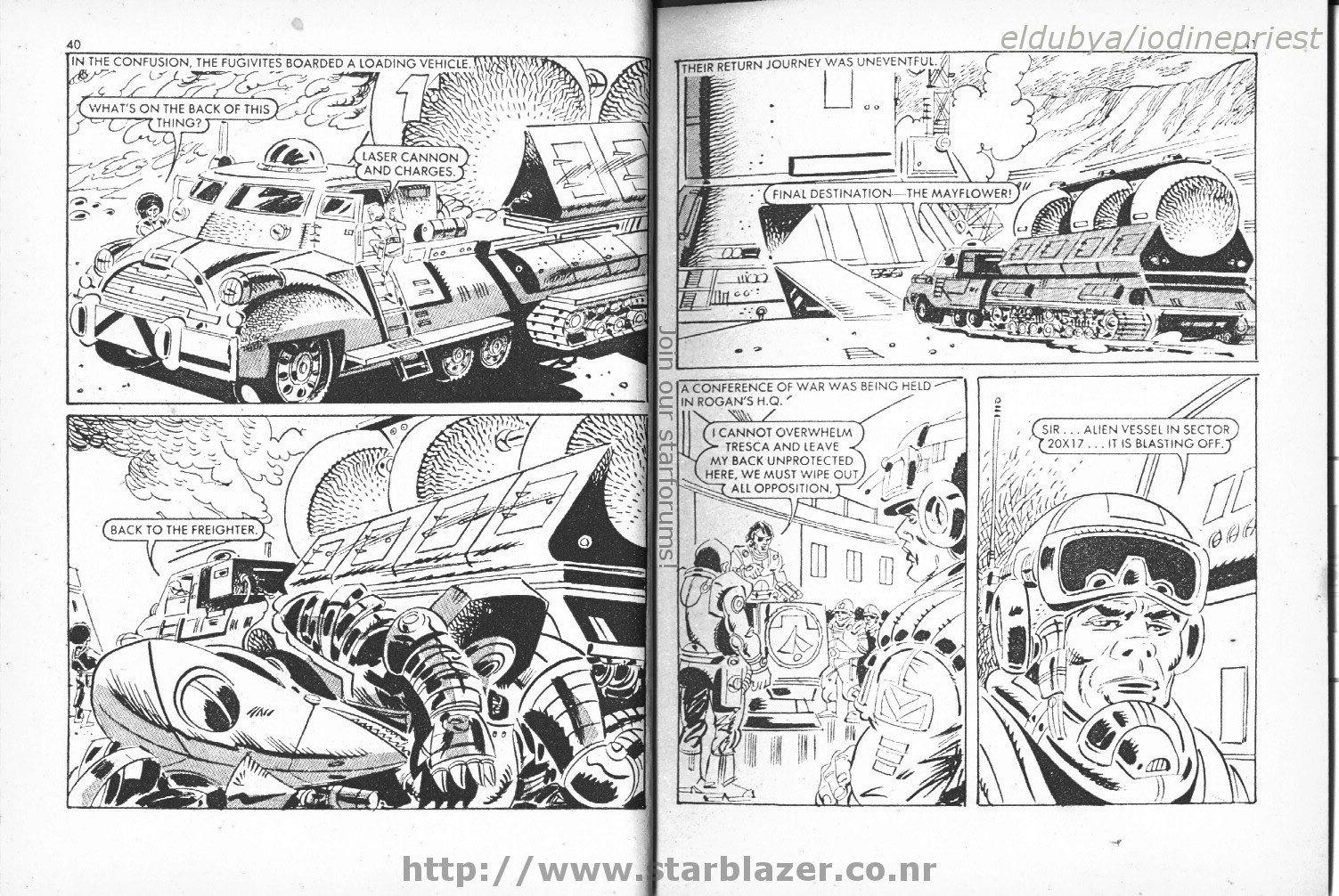Read online Starblazer comic -  Issue #41 - 22