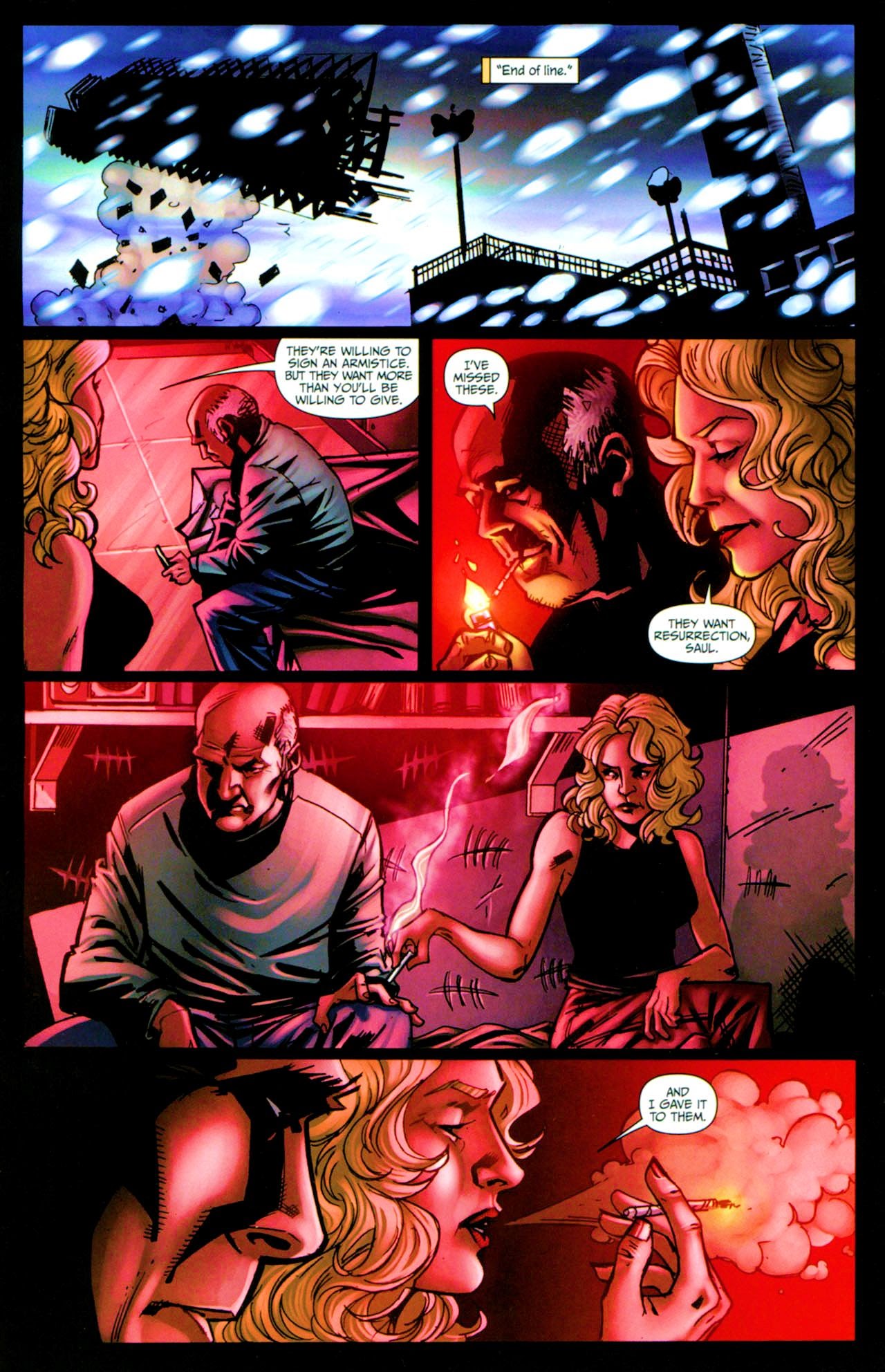 Read online Battlestar Galactica: The Final Five comic -  Issue #4 - 16