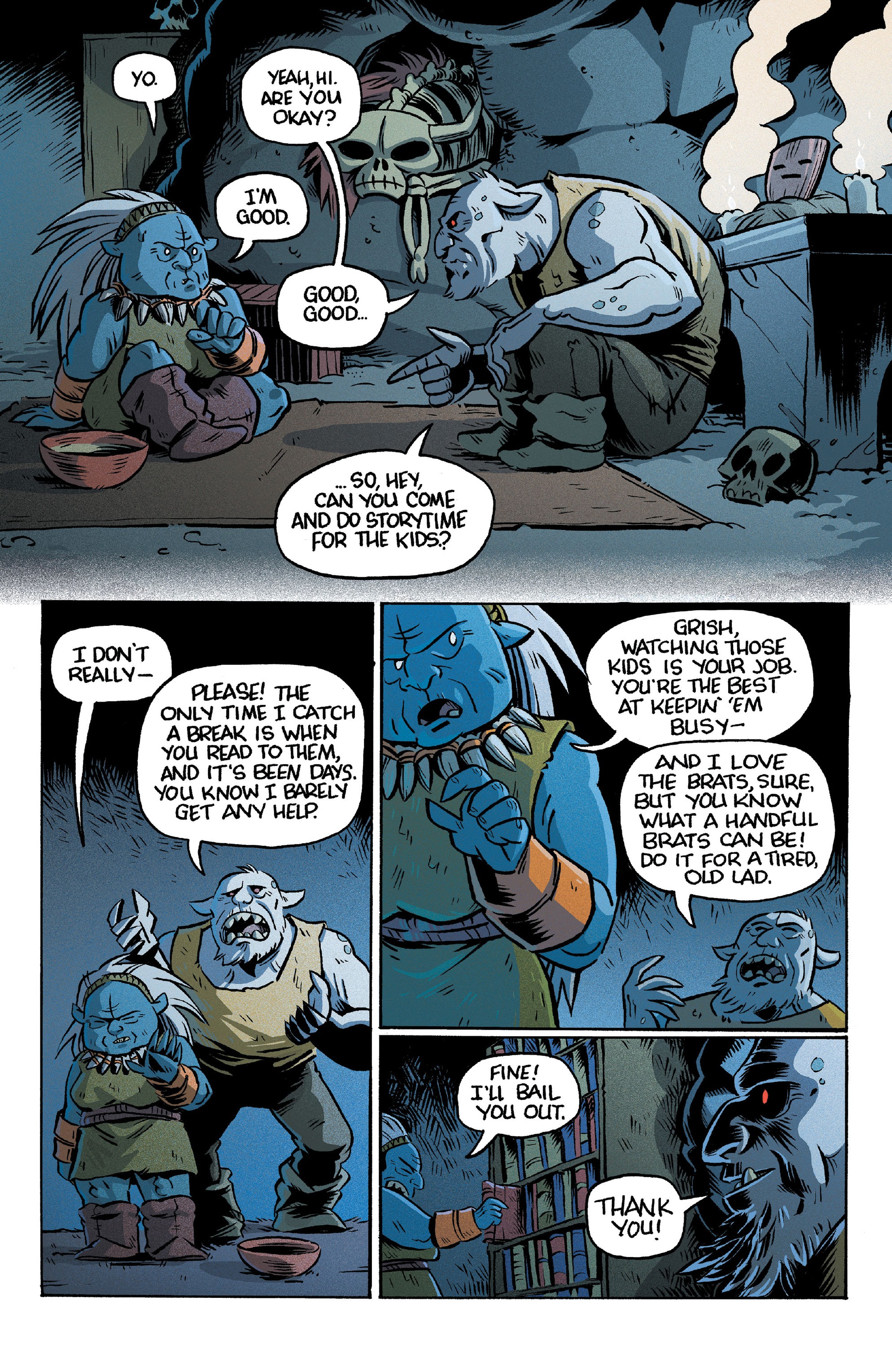 Read online ORCS! comic -  Issue #2 - 23
