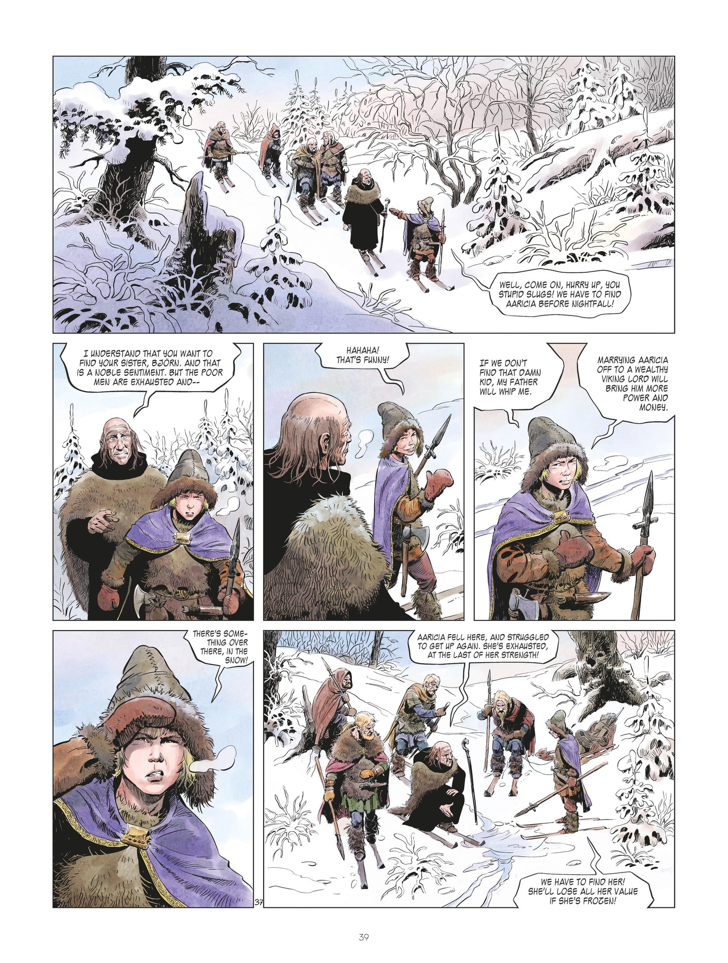 Read online The World of Thorgal: The Young Years comic -  Issue #1 - 39