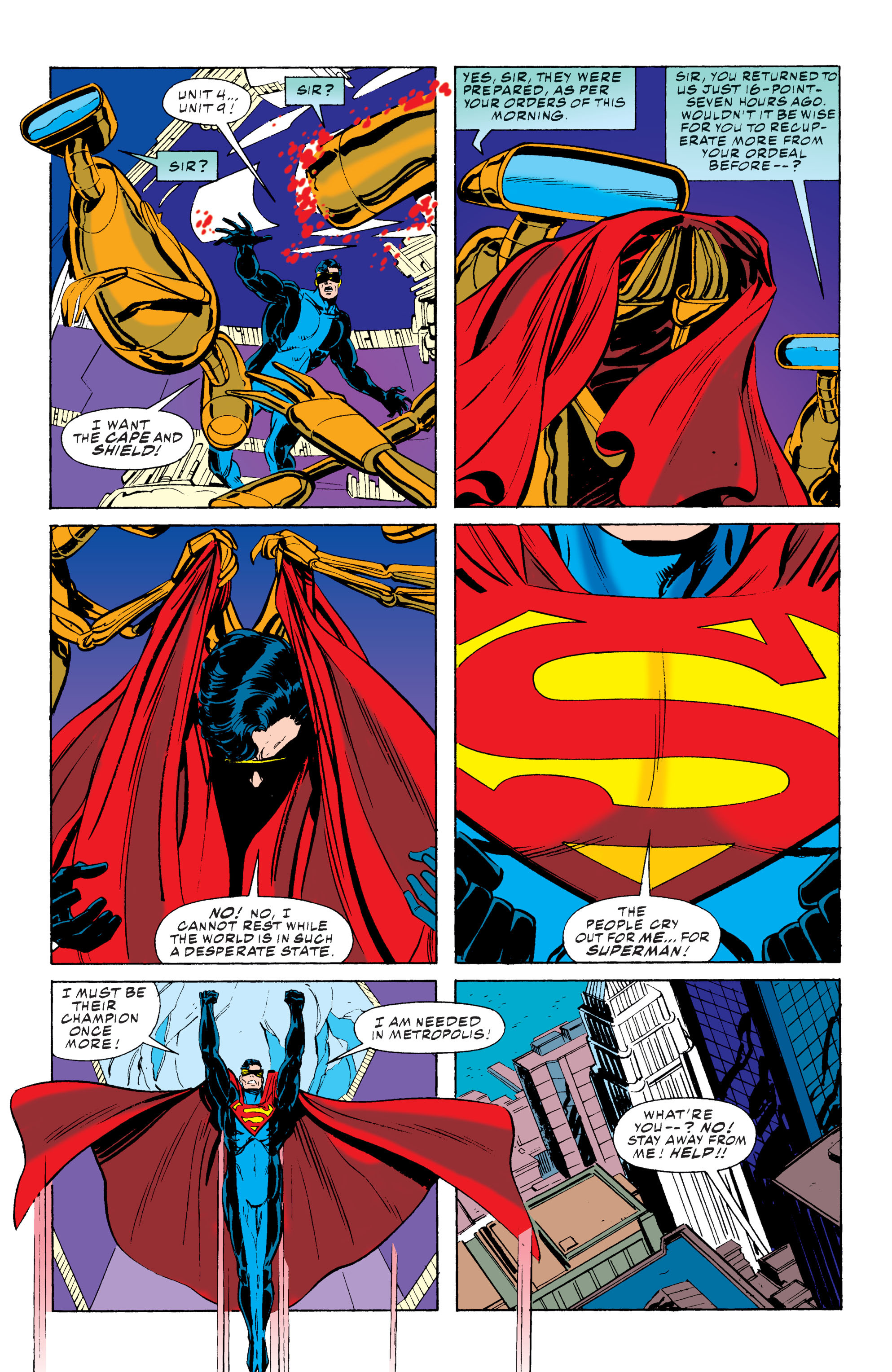 Read online Superman: The Death and Return of Superman Omnibus comic -  Issue # TPB (Part 6) - 80