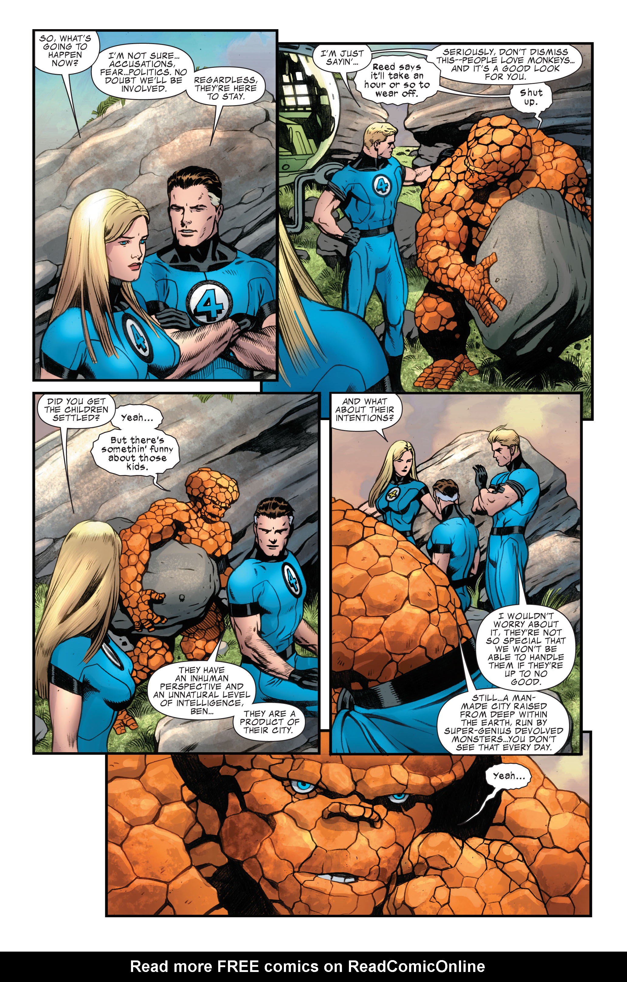 Read online Fantastic Four (1961) comic -  Issue #575 - 22