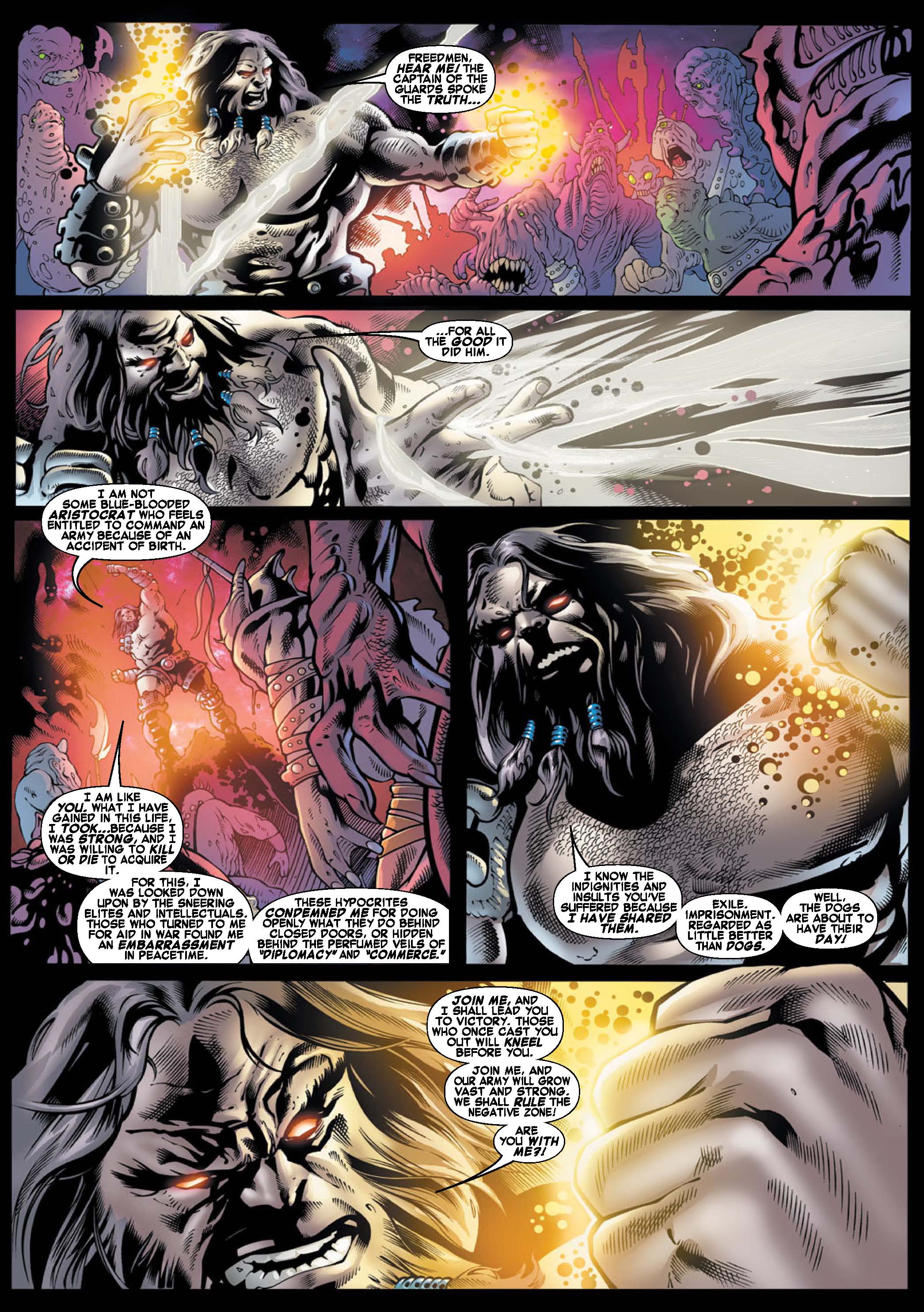 Read online War of Kings: Warriors - Blastaar comic -  Issue #1 - 5