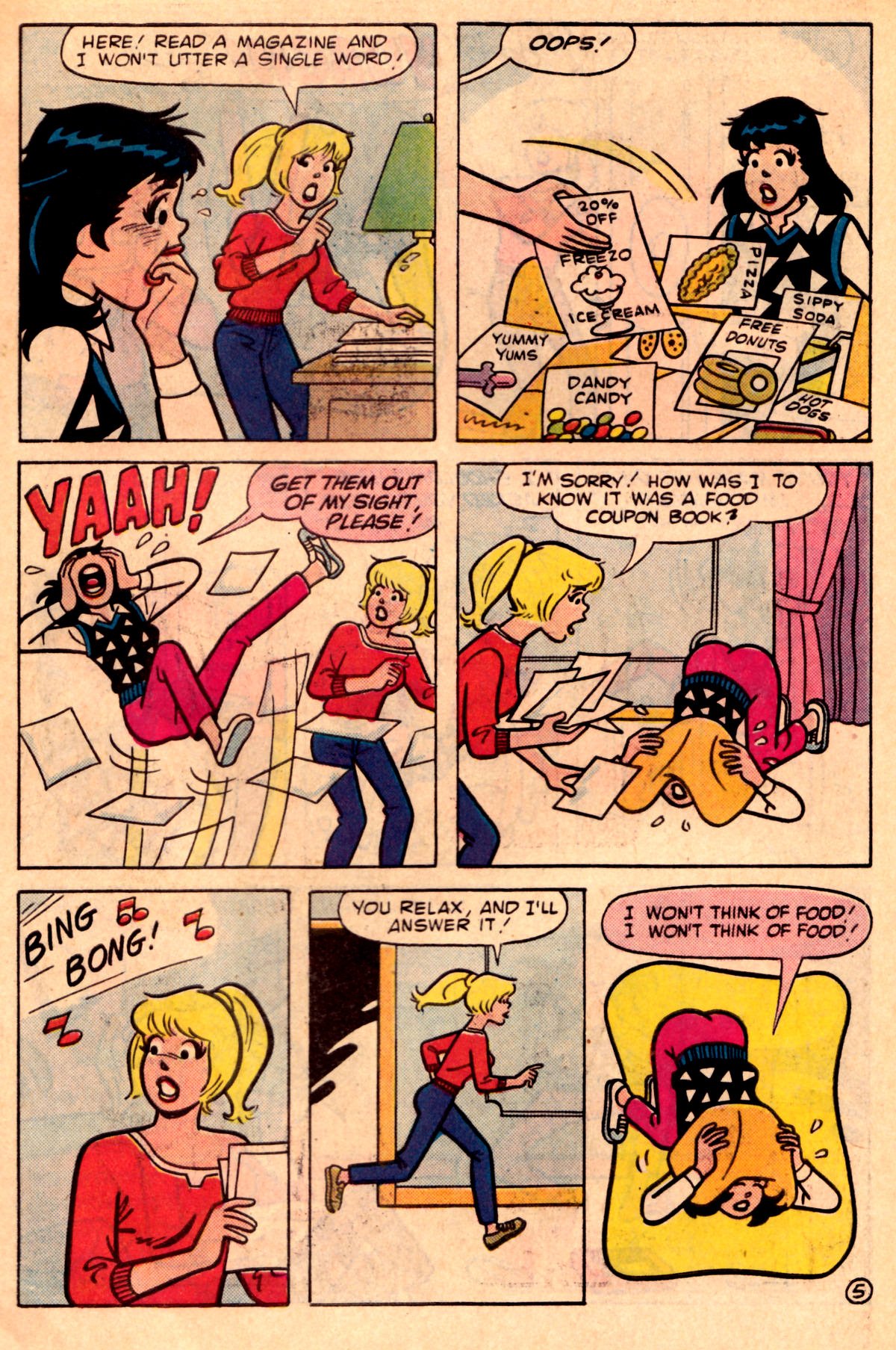 Read online Archie's Girls Betty and Veronica comic -  Issue #337 - 6