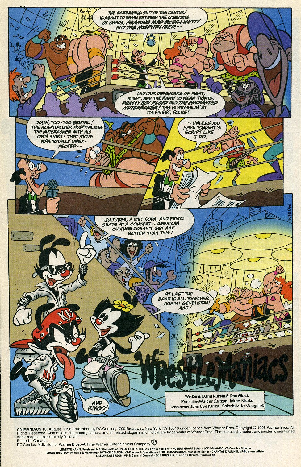 Read online Animaniacs comic -  Issue #16 - 3