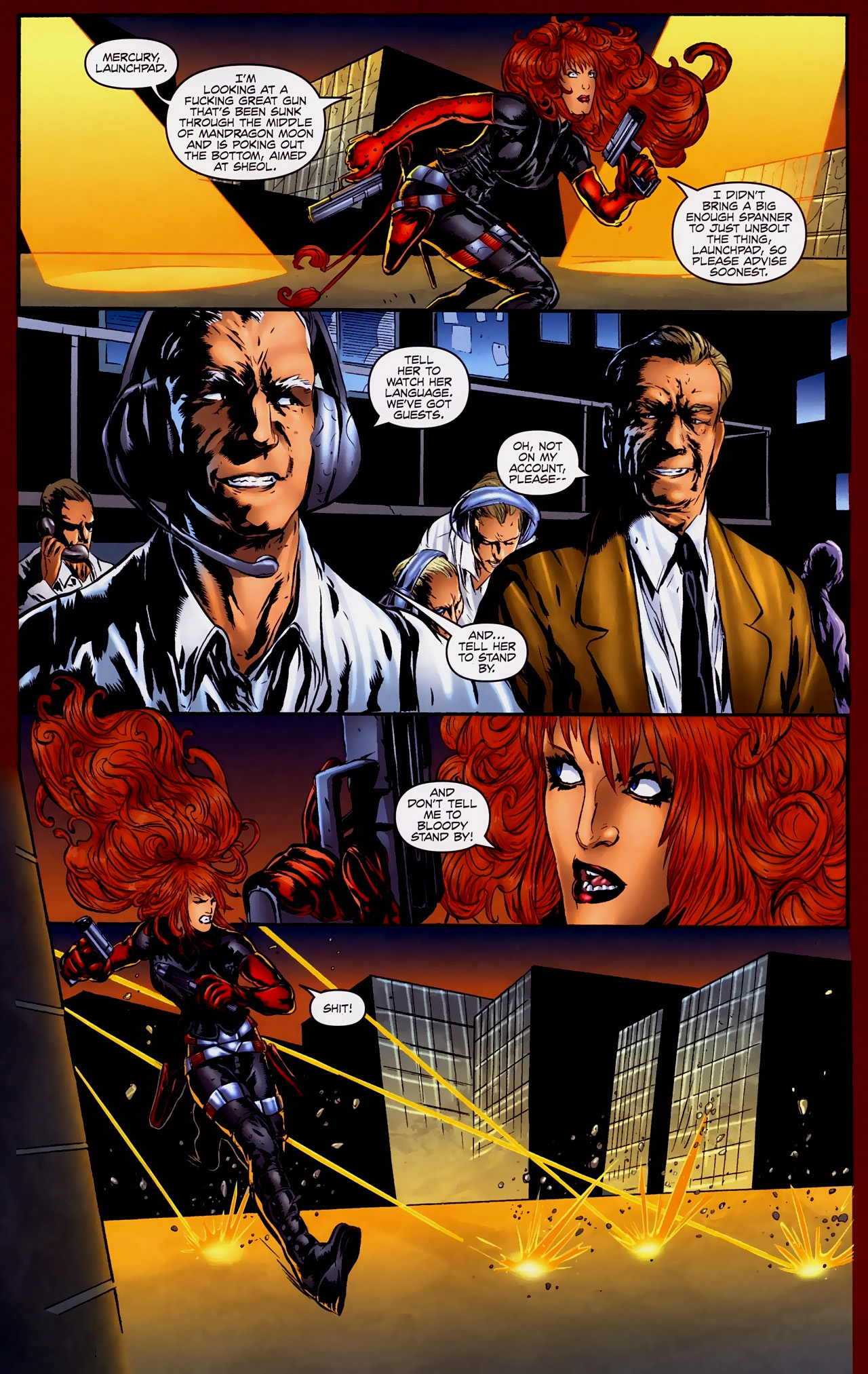 Read online Anna Mercury comic -  Issue #3 - 6