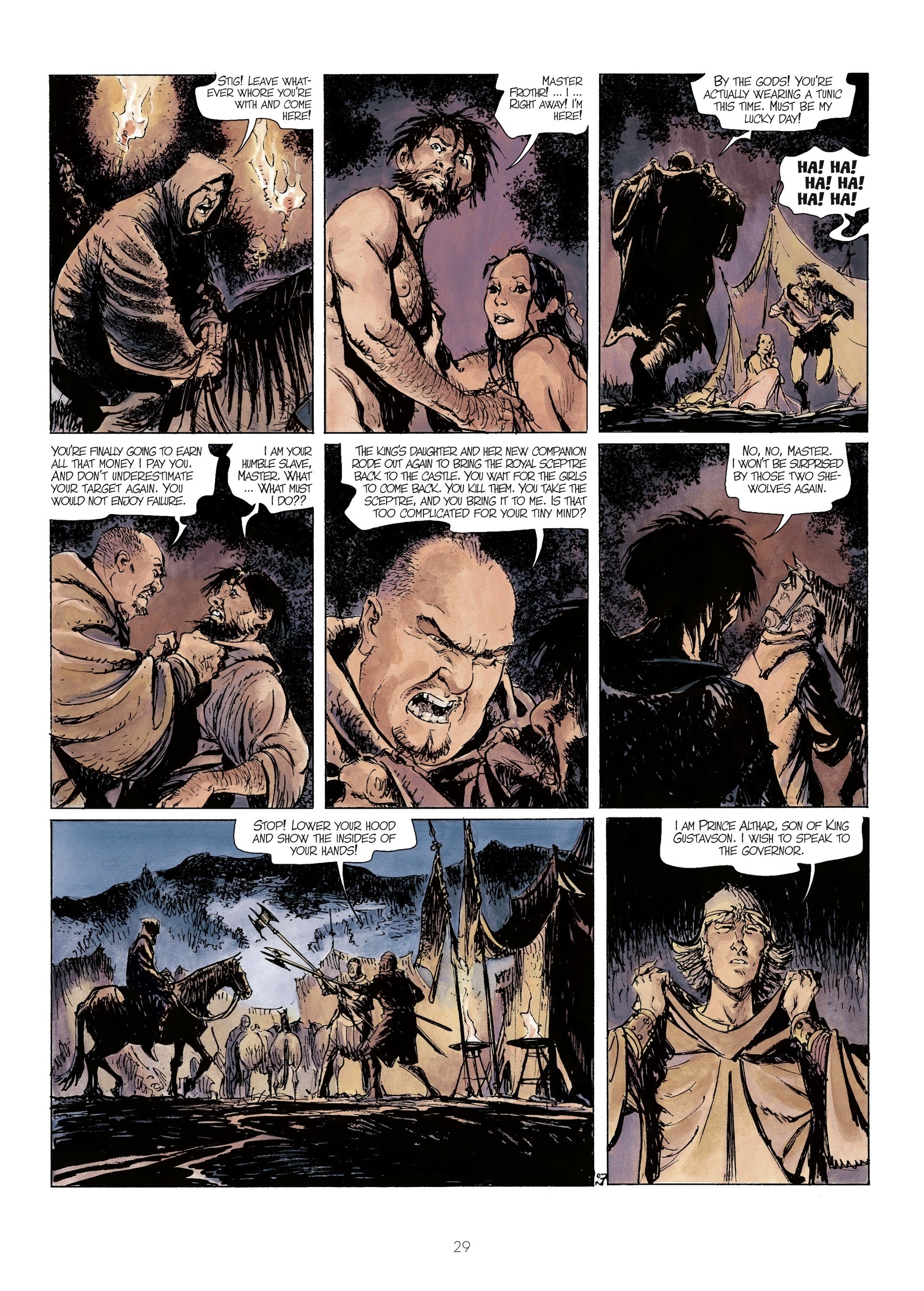 Read online The World of Thorgal: Kriss of Valnor: Worthy of a Queen comic -  Issue # Full - 31