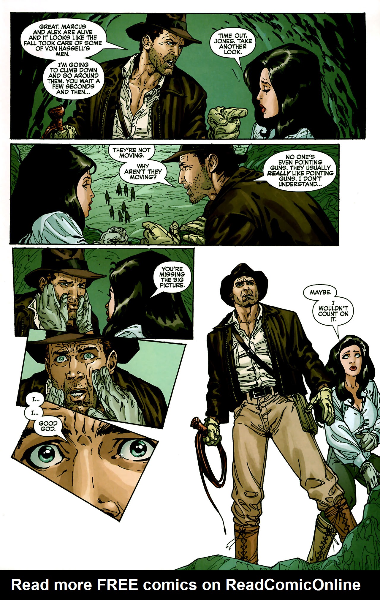 Read online Indiana Jones and the Tomb of the Gods comic -  Issue #4 - 9