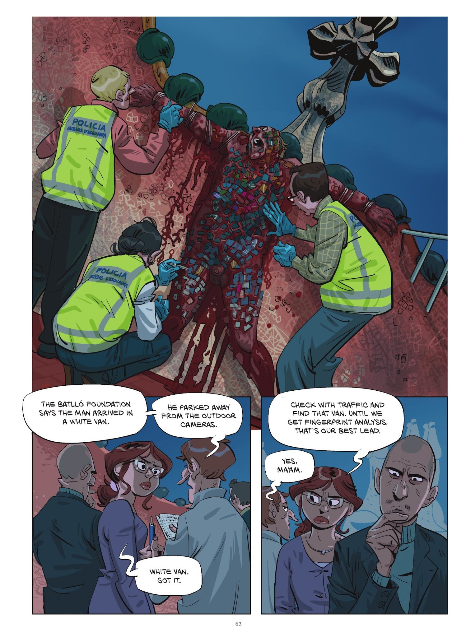 Read online The Ghost of Gaudi comic -  Issue # TPB - 63