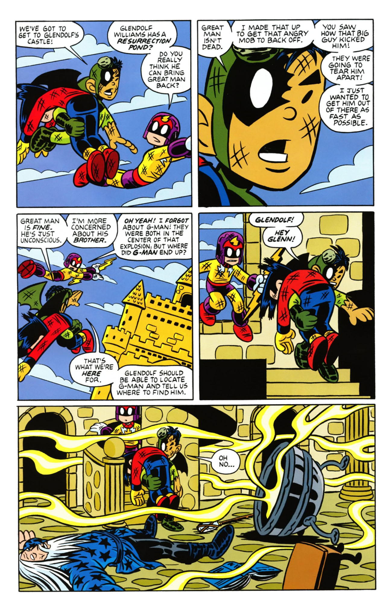 Read online G-Man: Cape Crisis comic -  Issue #4 - 6
