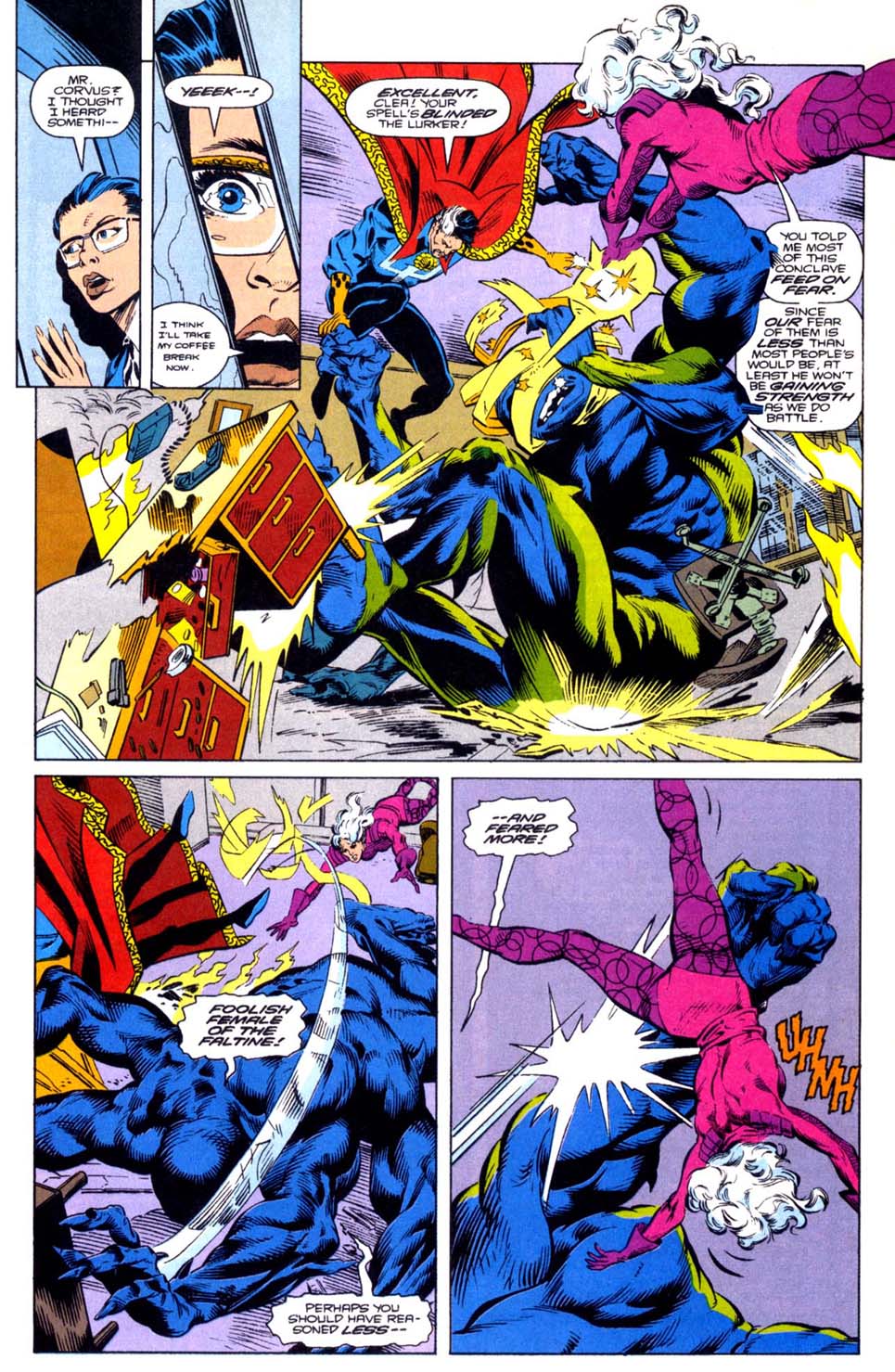 Read online Doctor Strange: Sorcerer Supreme comic -  Issue #38 - 20