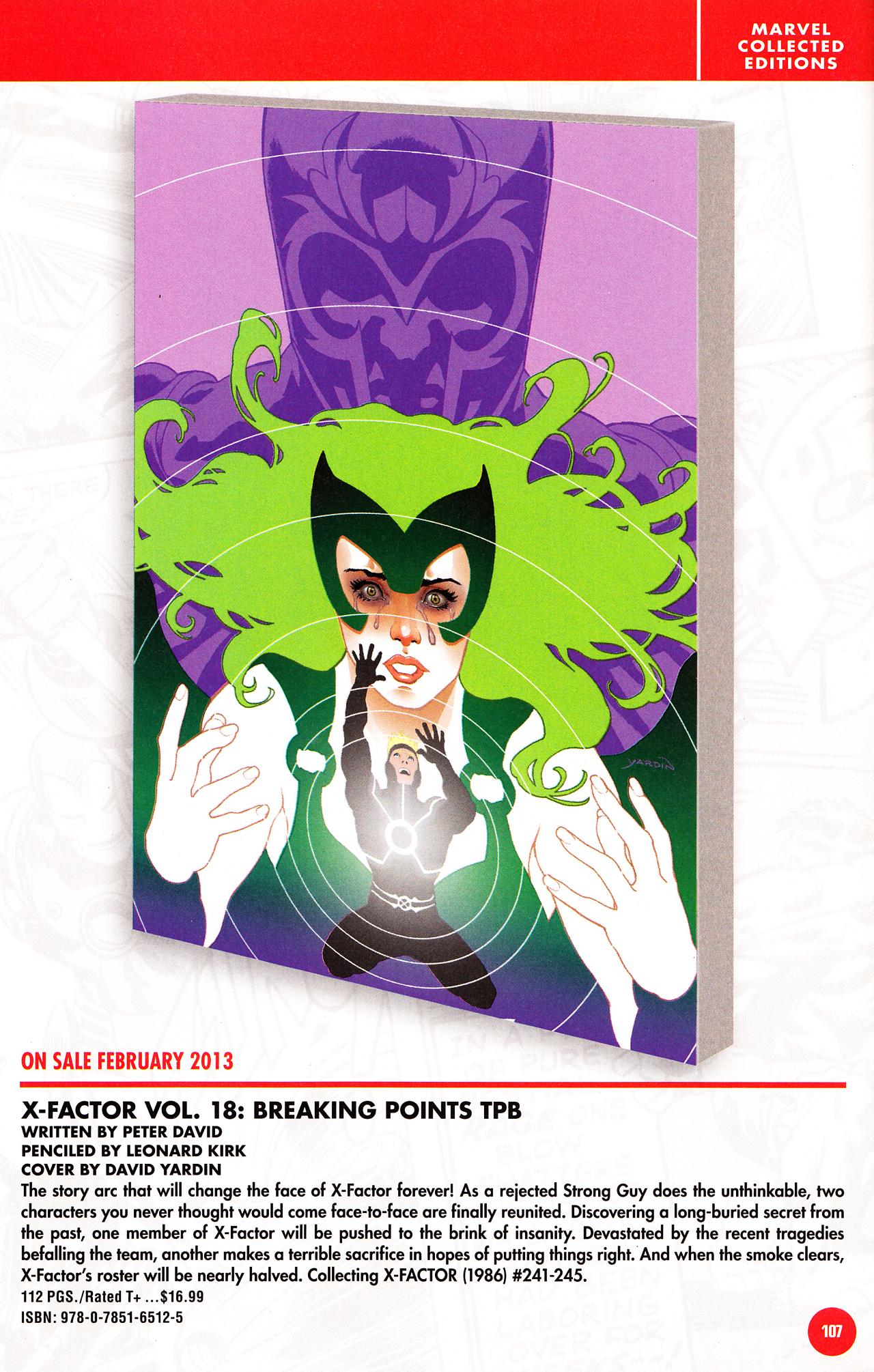 Read online Marvel Previews comic -  Issue #4 - 110