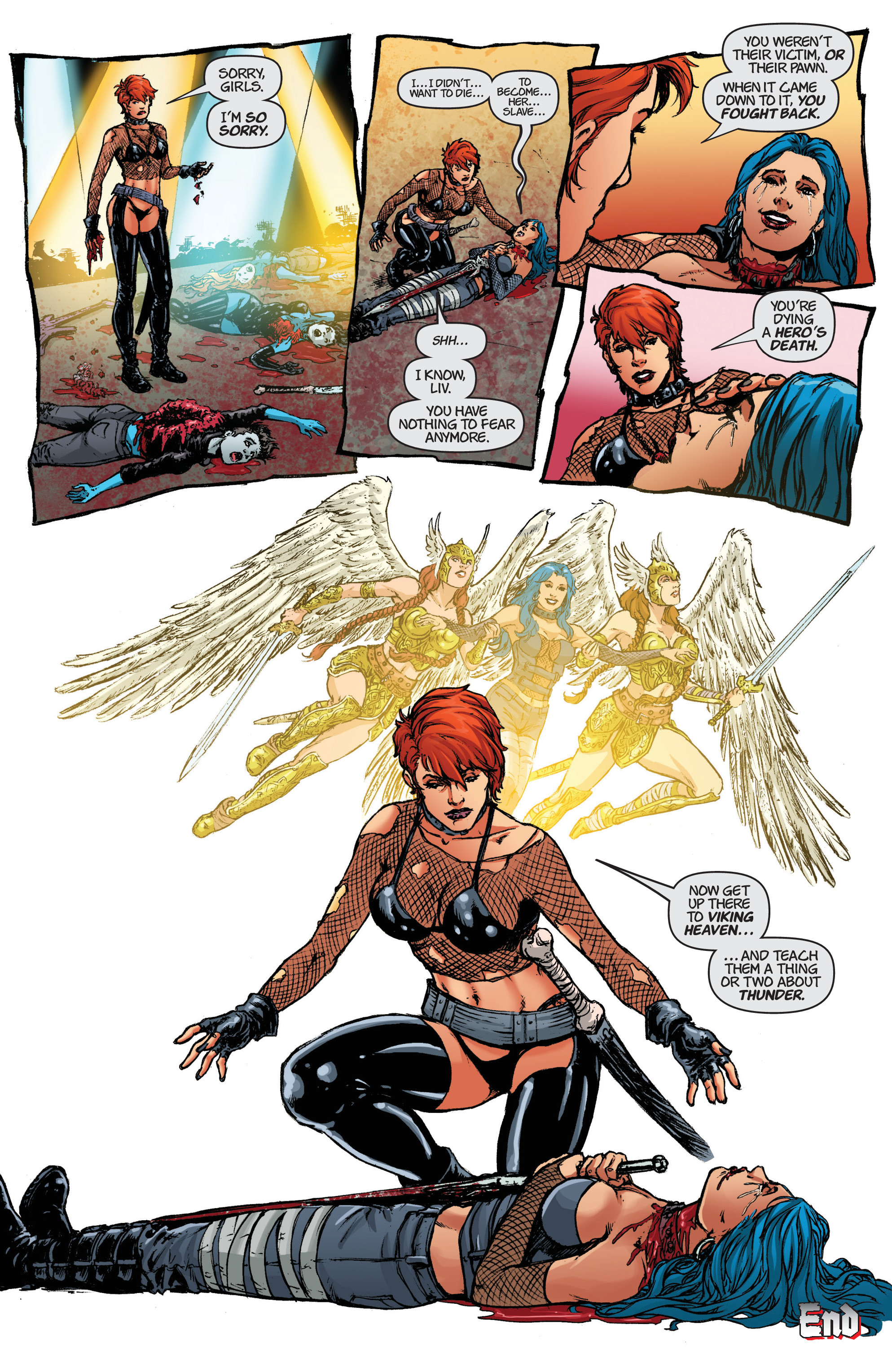Read online Evil Ernie: Godeater comic -  Issue #5 - 21