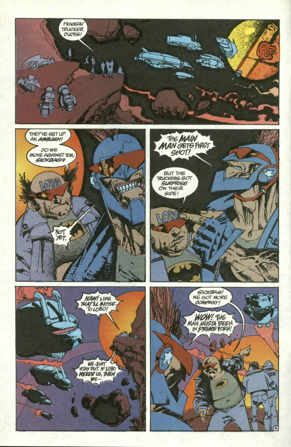 Read online Lobo (1990) comic -  Issue #3 - 5