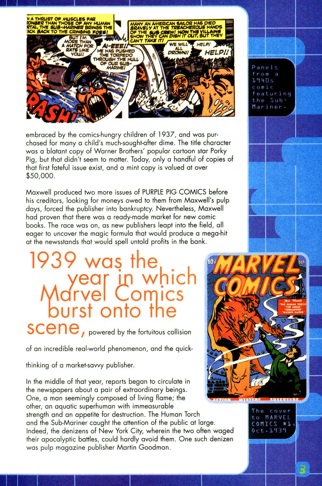 Read online The History of Marvels Comics comic -  Issue # Full - 5