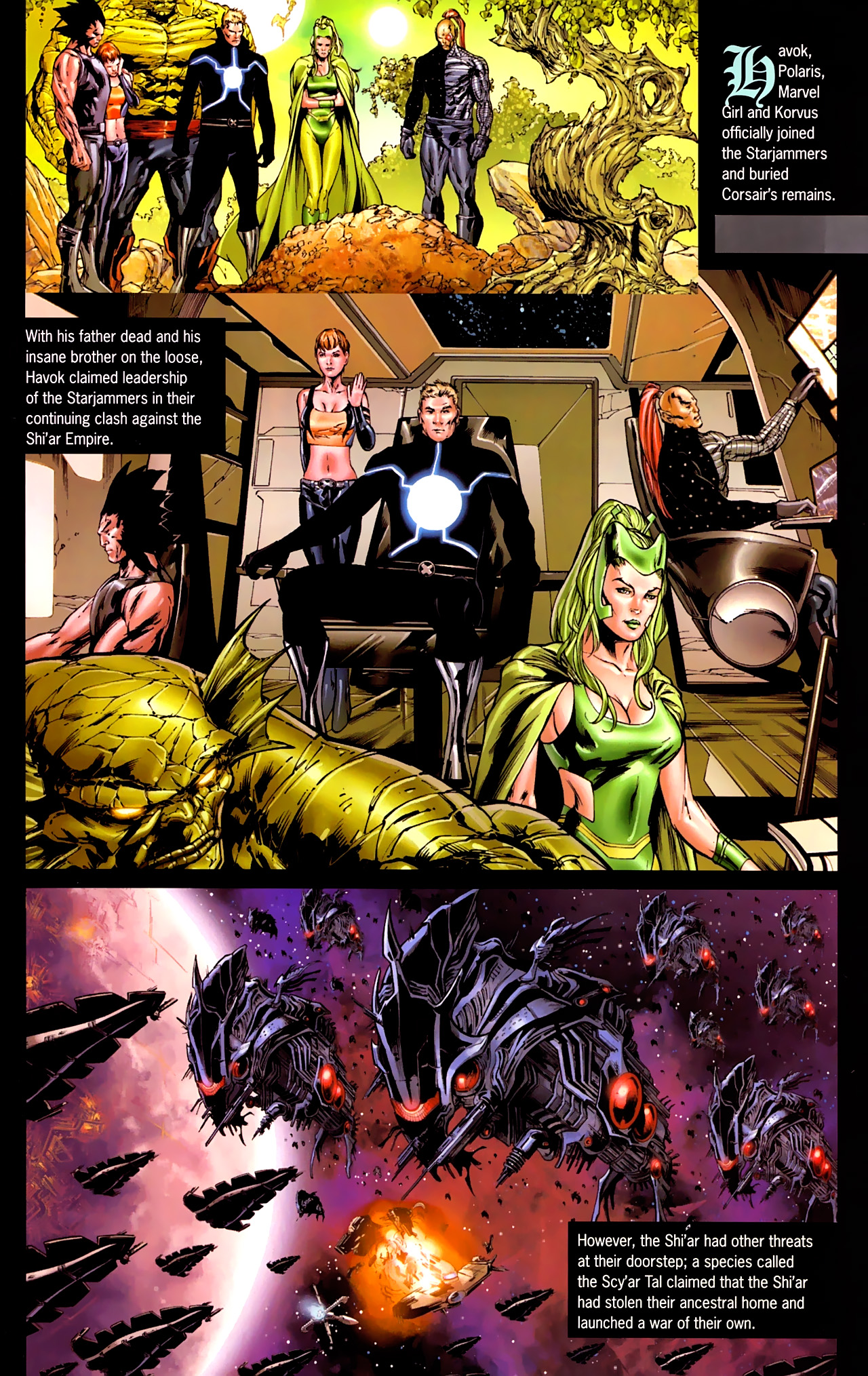 Read online War of Kings Saga comic -  Issue # Full - 21