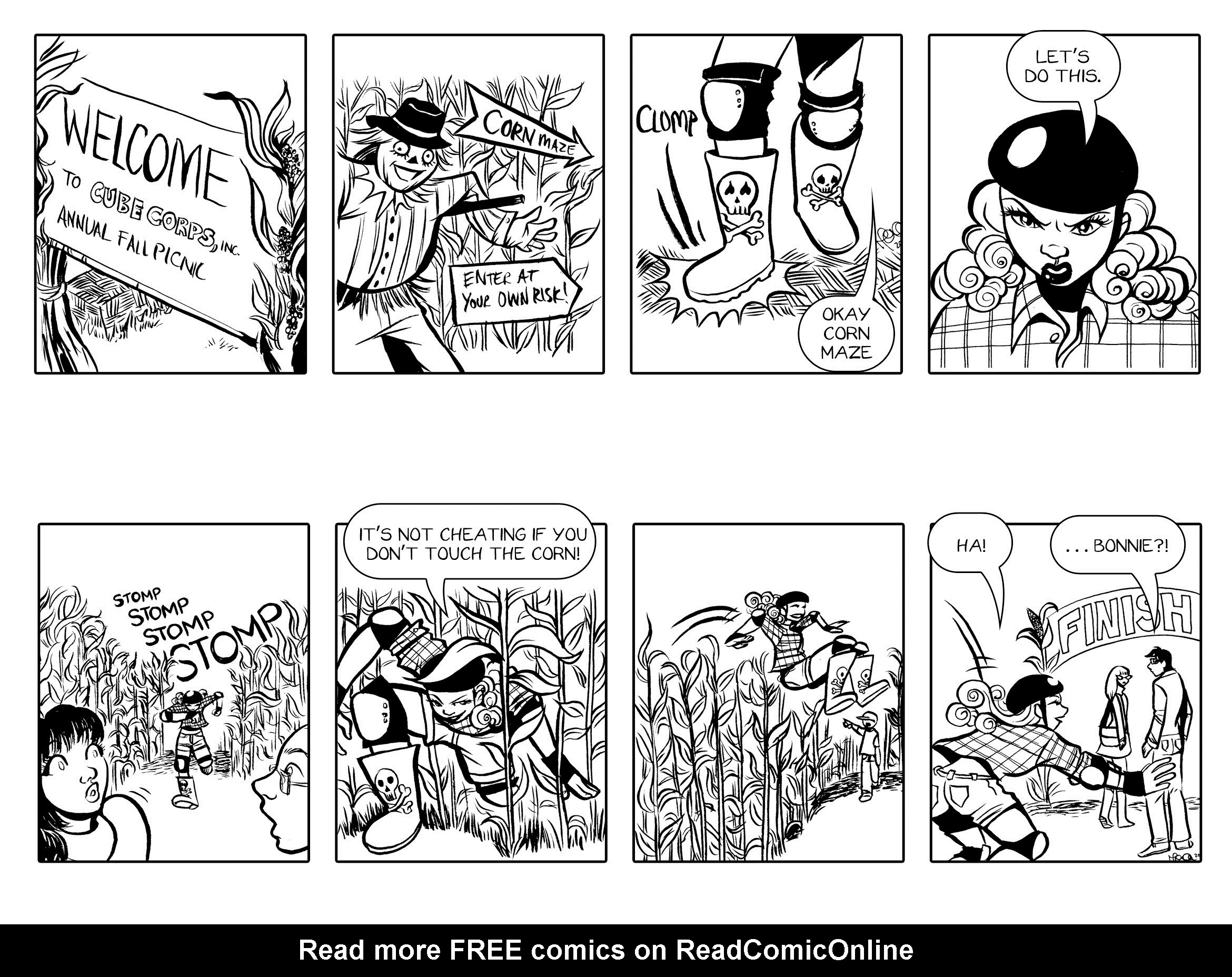 Read online Bonnie N. Collide, Nine to Five comic -  Issue #2 - 15