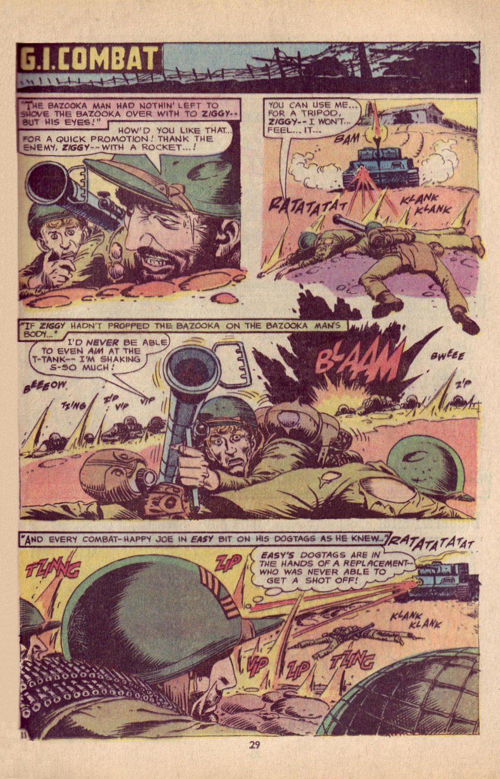 Read online G.I. Combat (1952) comic -  Issue #149 - 31