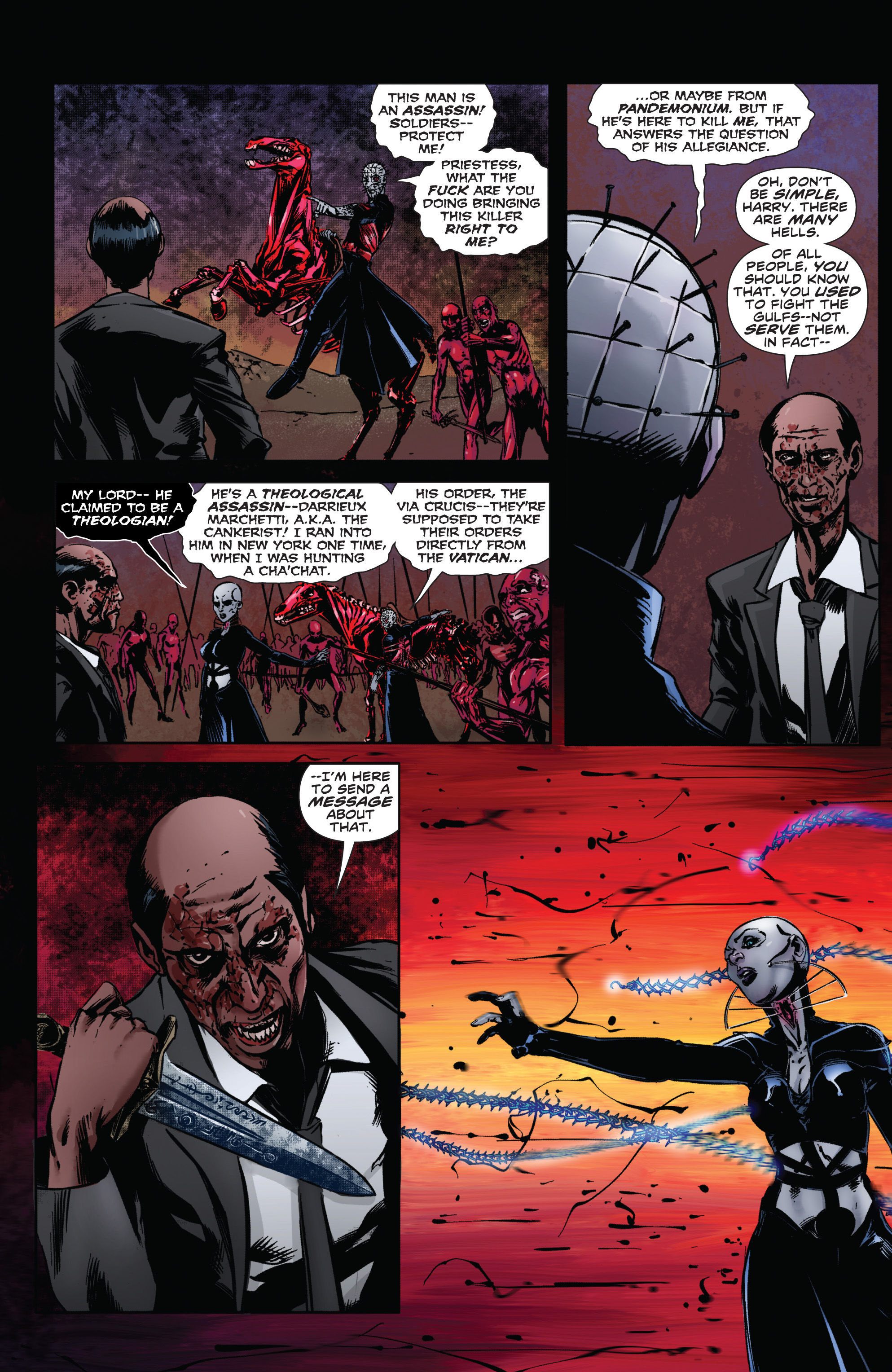 Read online Clive Barker's Hellraiser: The Dark Watch comic -  Issue # TPB 1 - 18