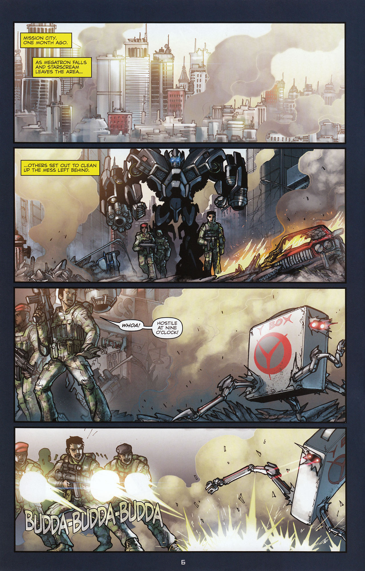 Read online Transformers Alliance comic Issue 1