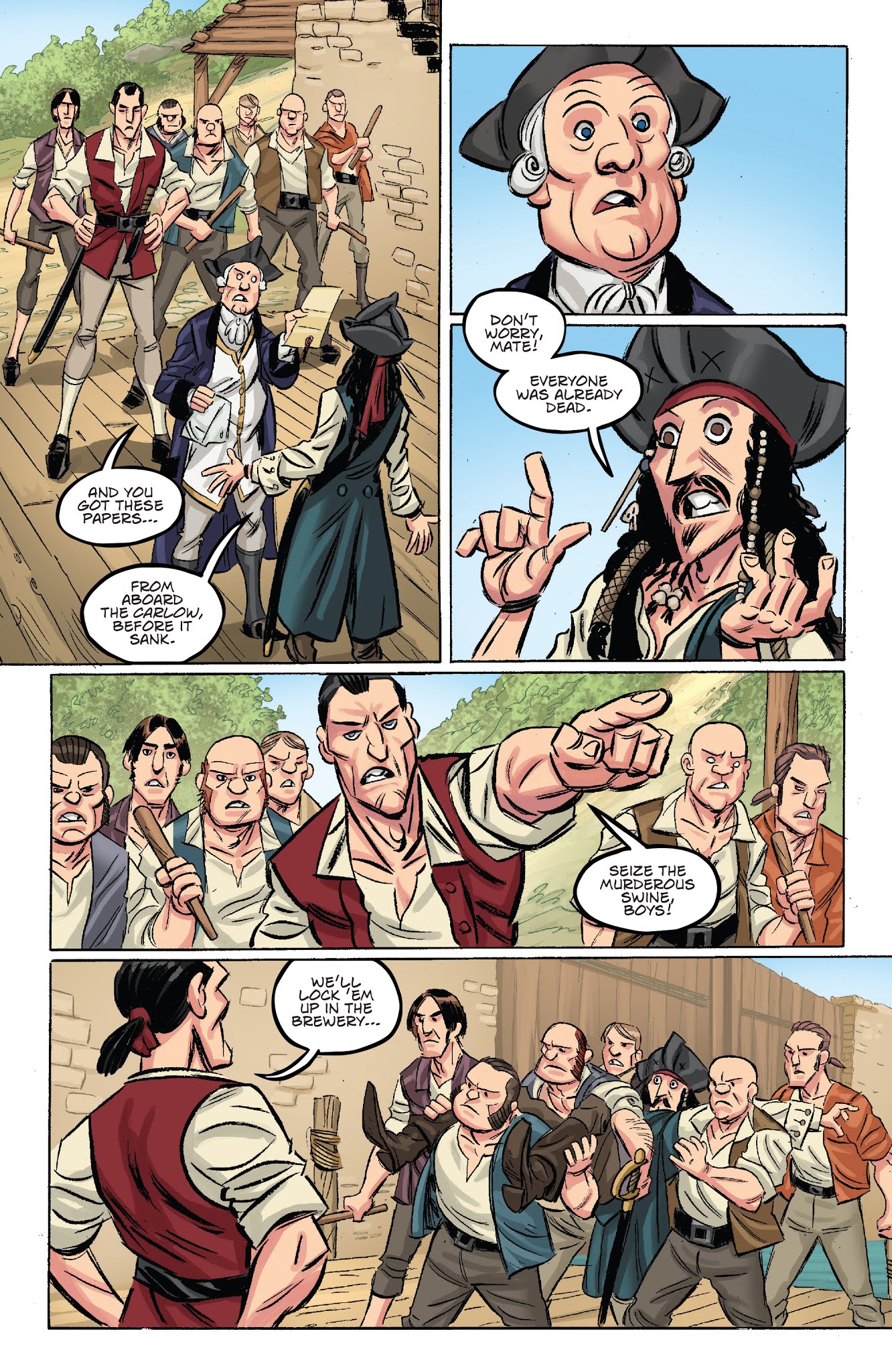 Read online Disney Pirates of the Caribbean comic -  Issue #3 - 15
