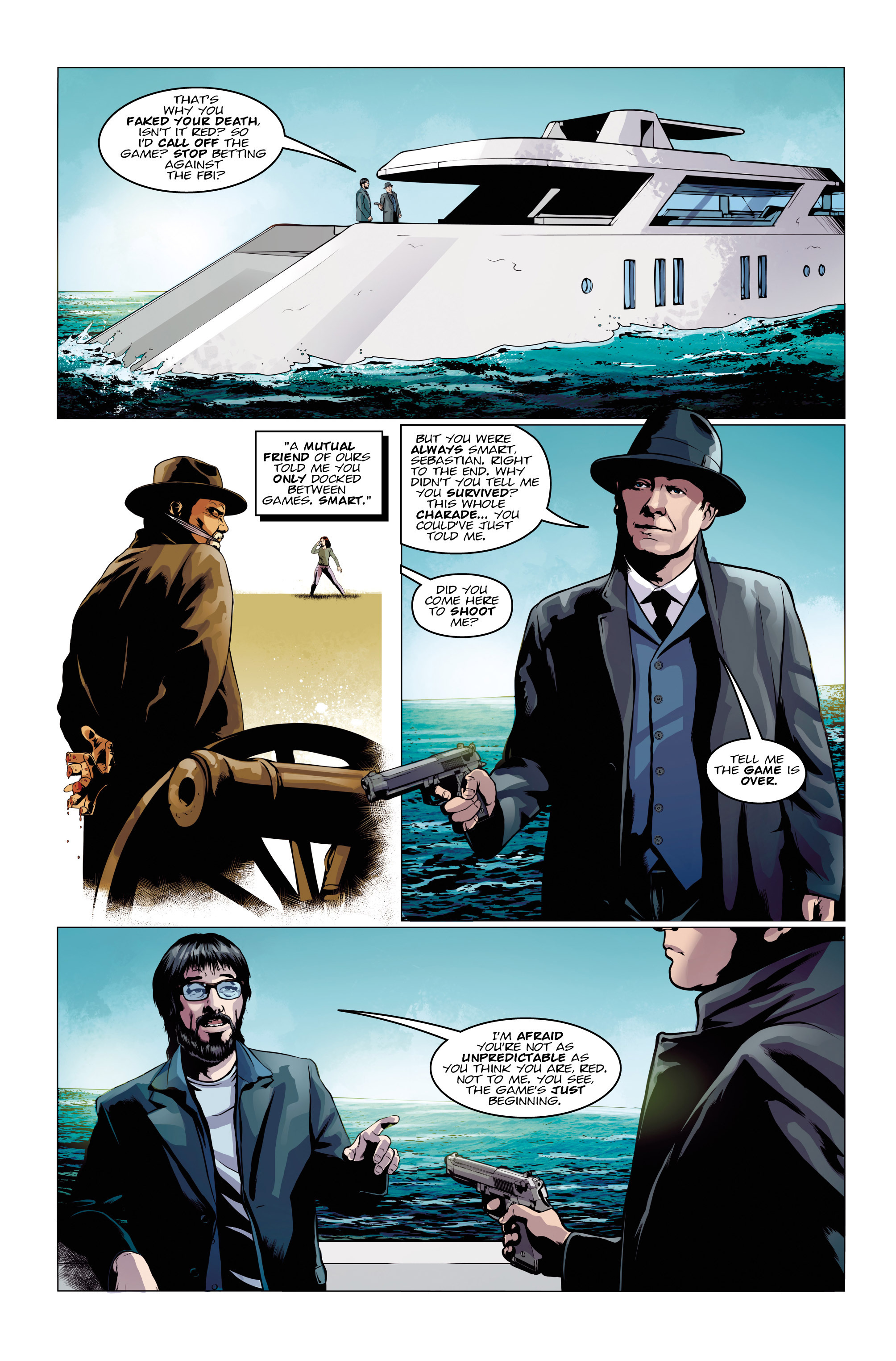 Read online The Blacklist comic -  Issue #3 - 16