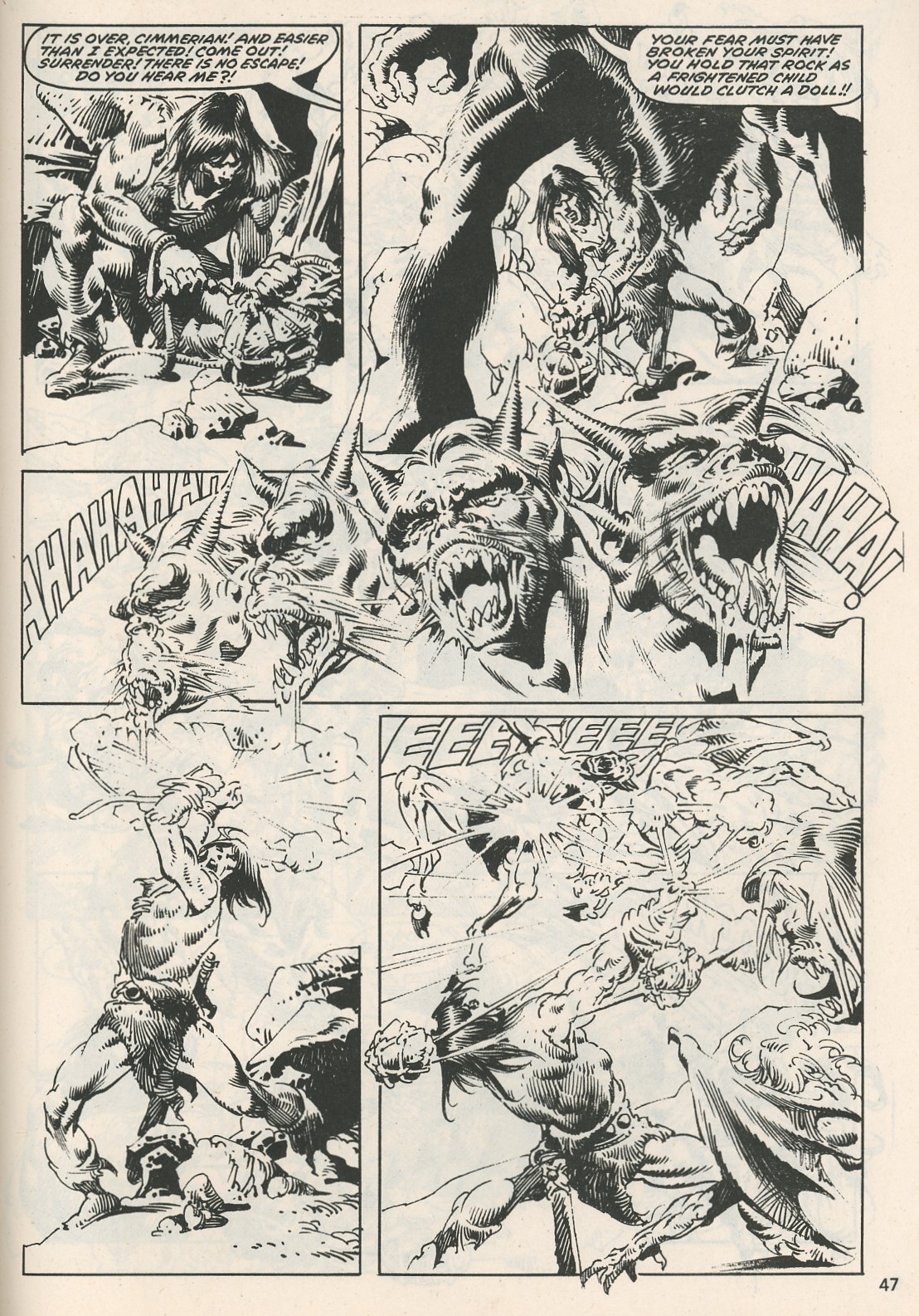 The Savage Sword Of Conan issue 114 - Page 47