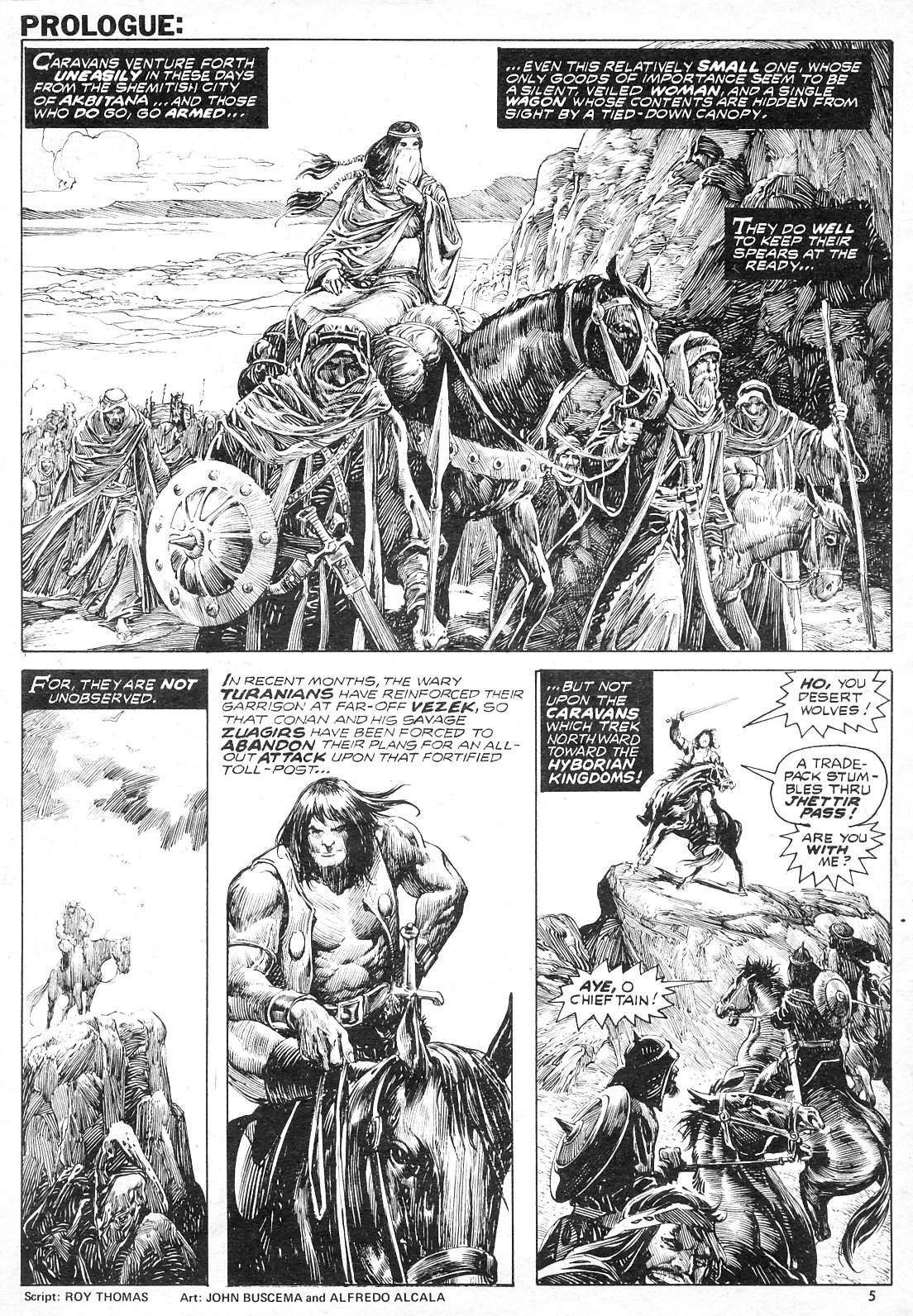 Read online The Savage Sword Of Conan comic -  Issue #7 - 5