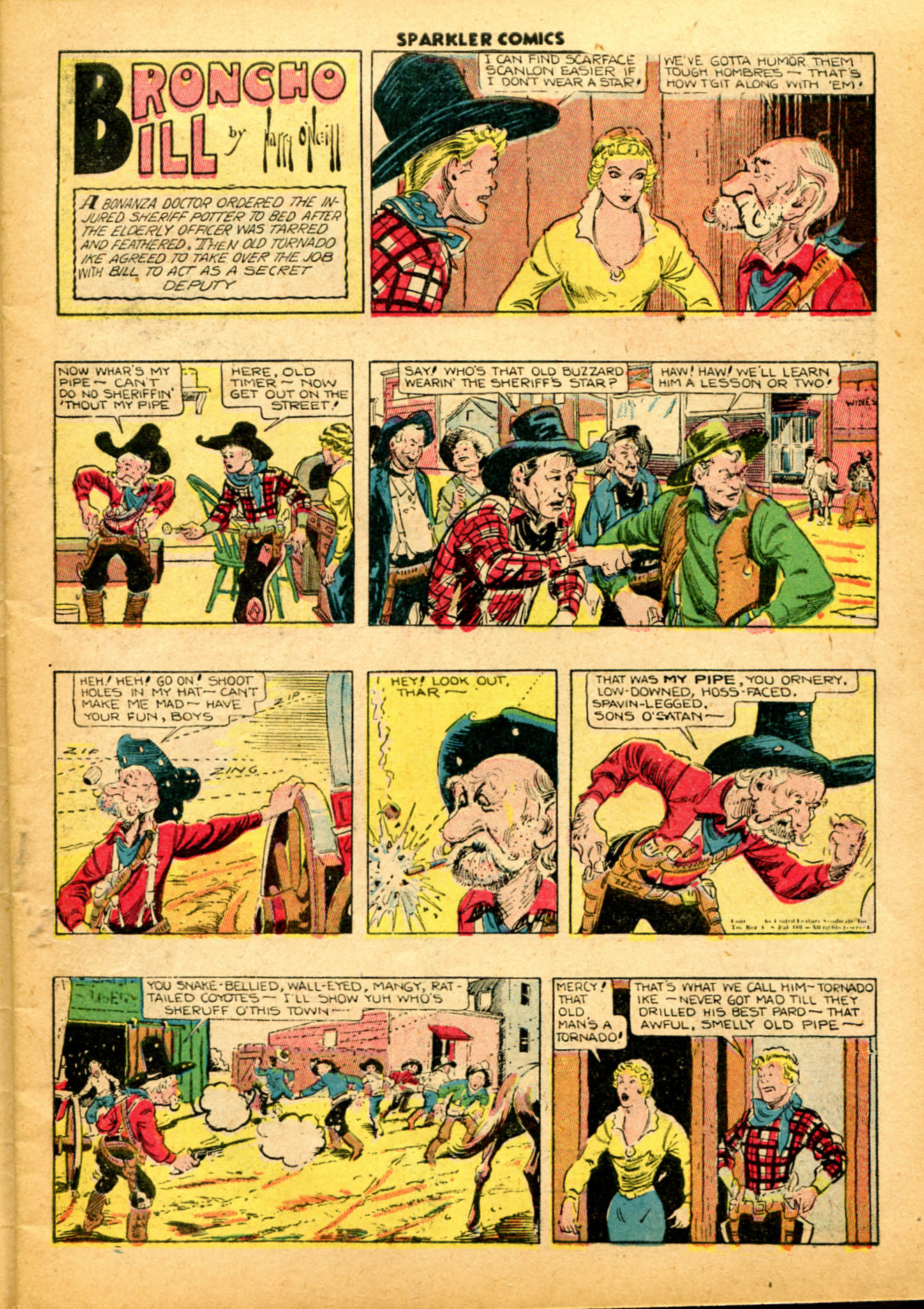 Read online Sparkler Comics comic -  Issue #27 - 13