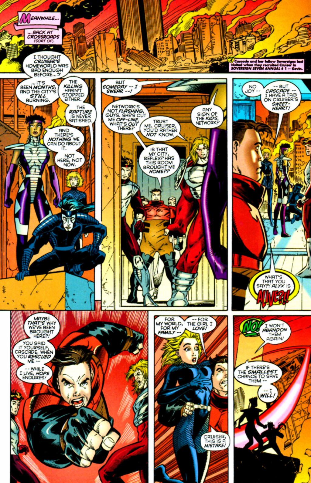 Read online Sovereign Seven comic -  Issue #14 - 12