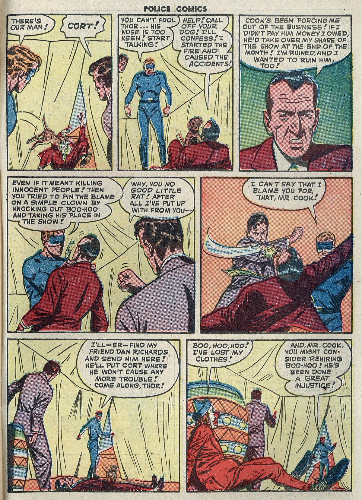 Read online Police Comics comic -  Issue #81 - 49