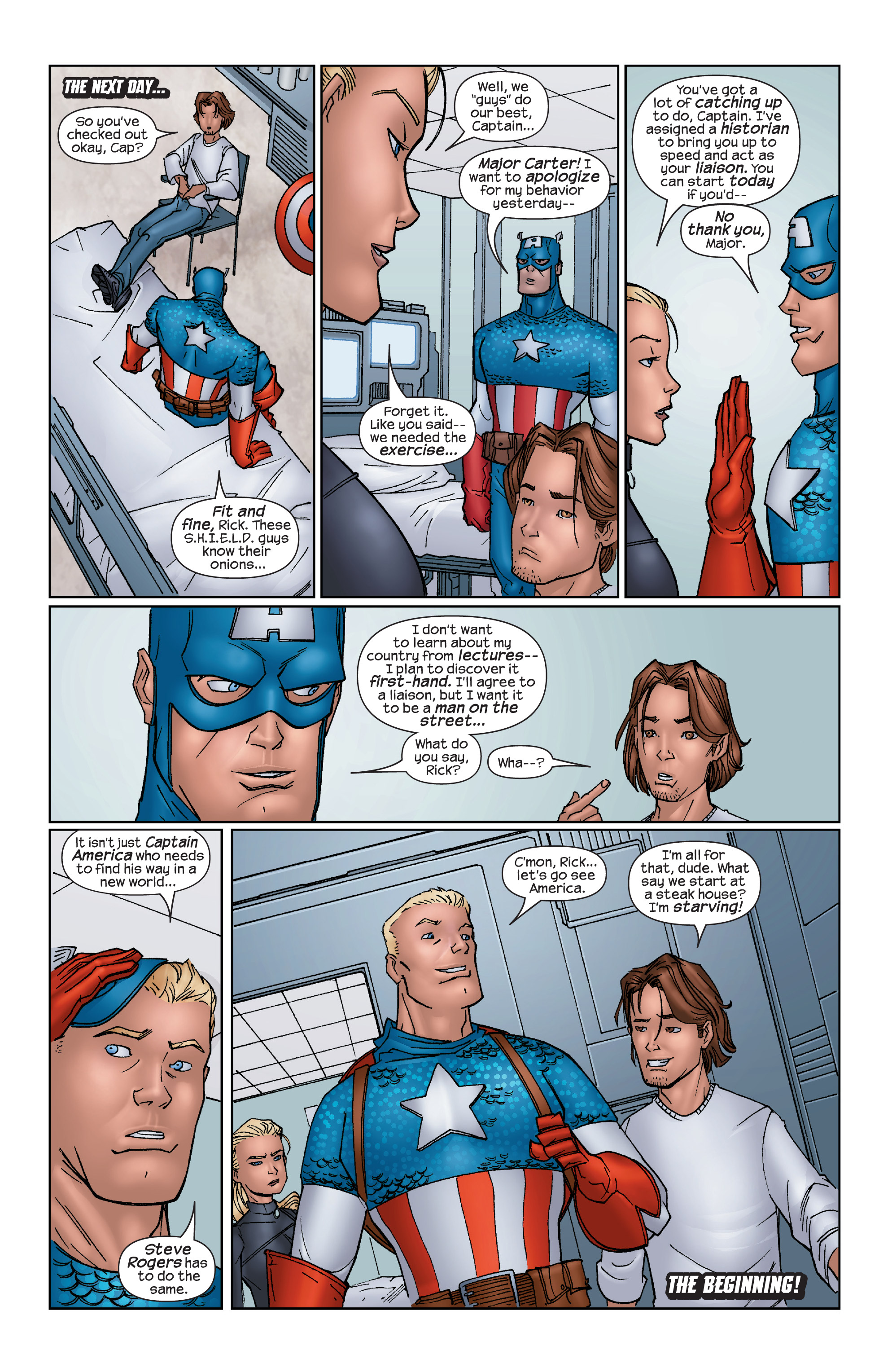 Read online Marvel Action Classics comic -  Issue # Captain America - 28