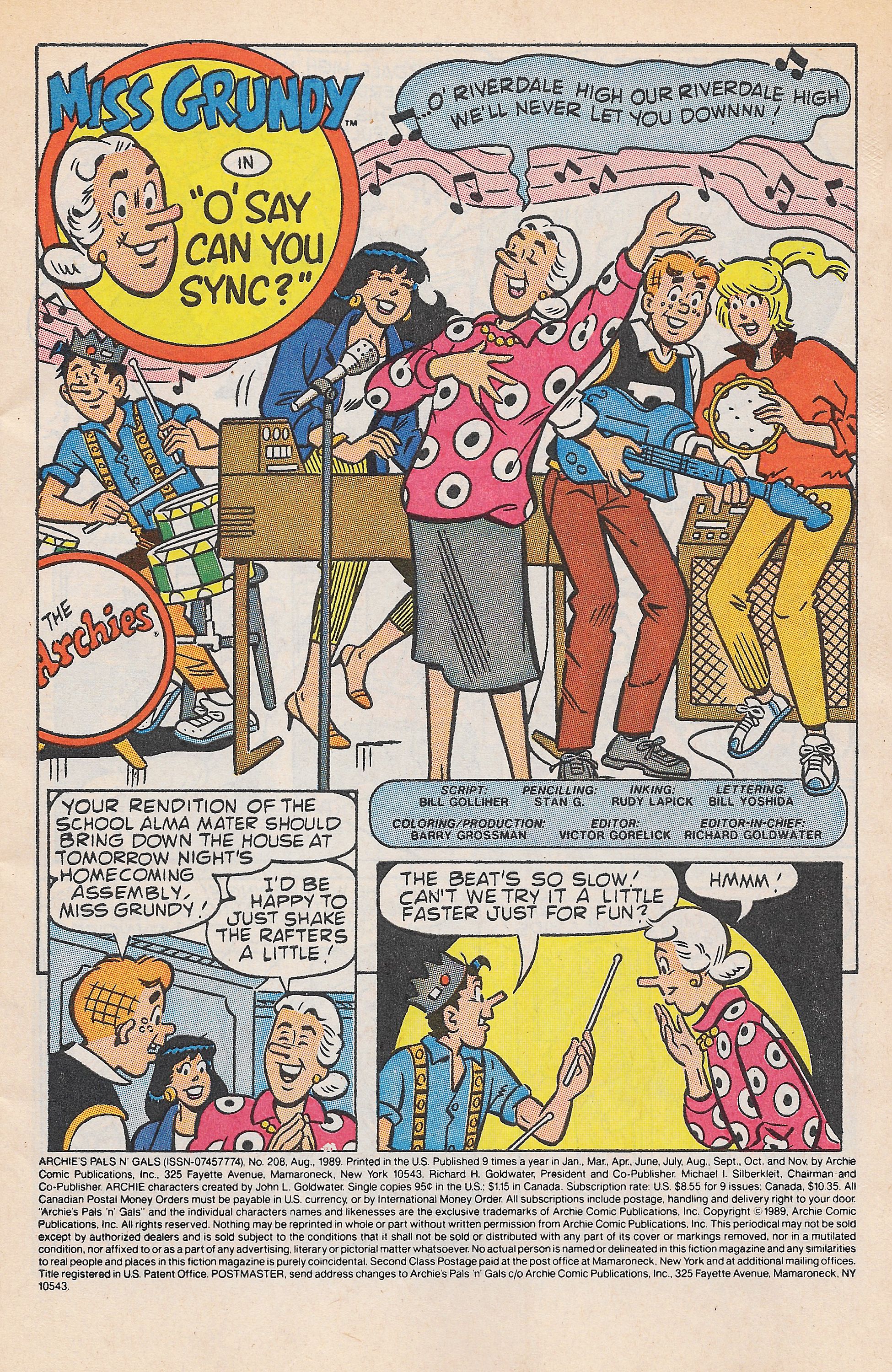 Read online Archie's Pals 'N' Gals (1952) comic -  Issue #208 - 3