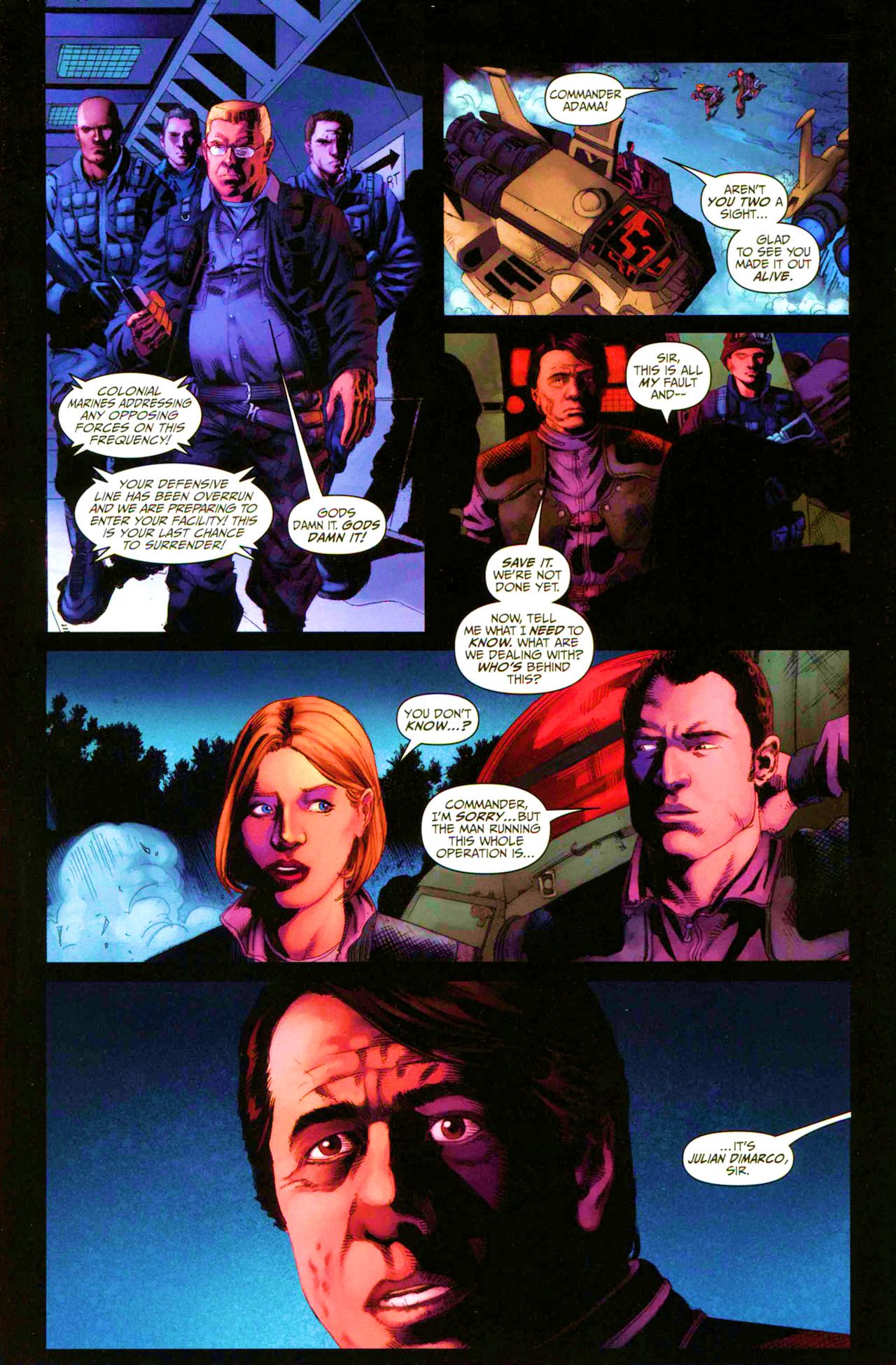 Read online Battlestar Galactica: Season Zero comic -  Issue #6 - 12