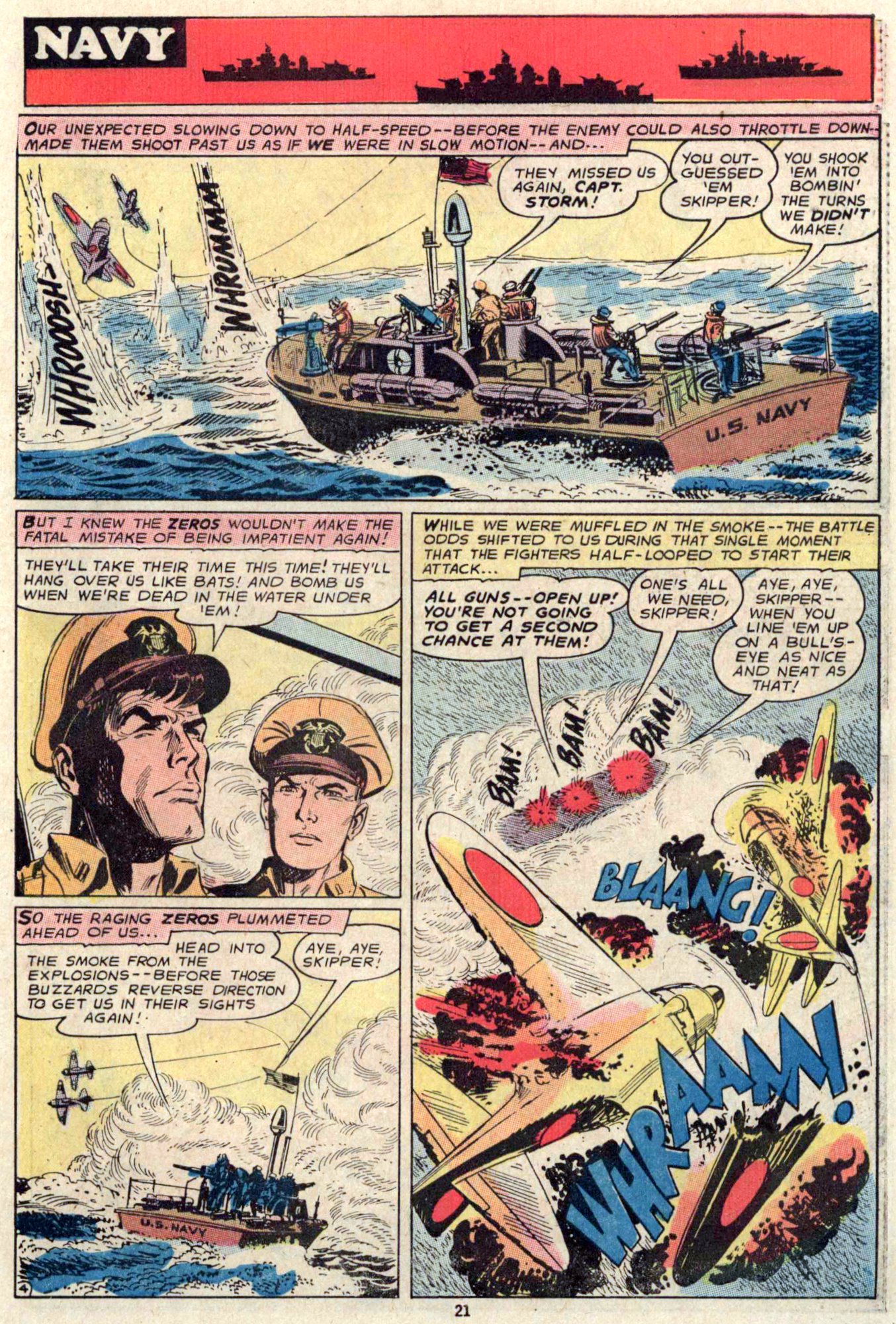 Read online Our Army at War (1952) comic -  Issue #242 - 22