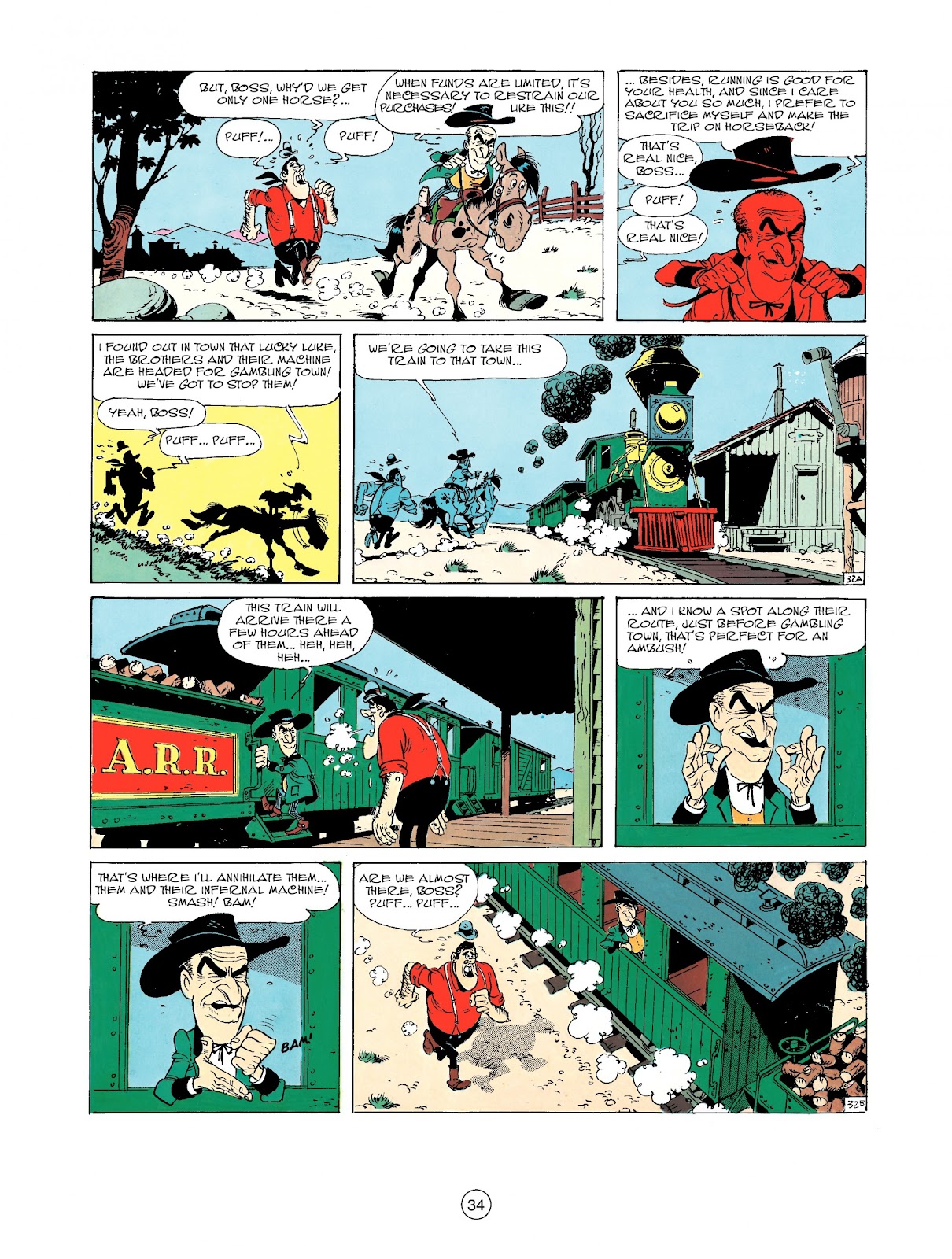 A Lucky Luke Adventure issue 33 - Page 34