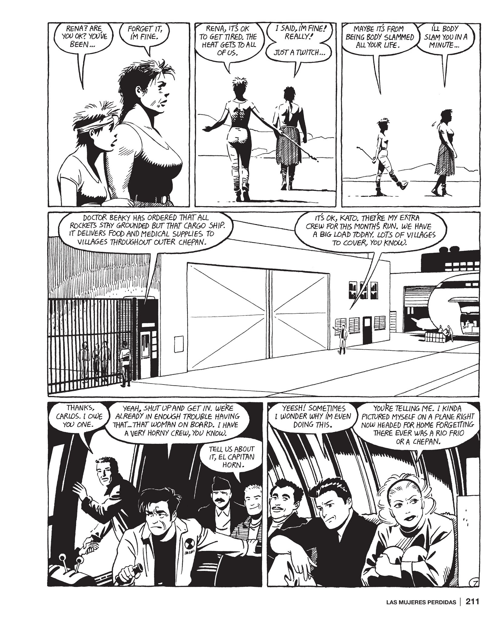 Read online Maggie the Mechanic: The Love & Rockets Library - Locas comic -  Issue # TPB (Part 3) - 22