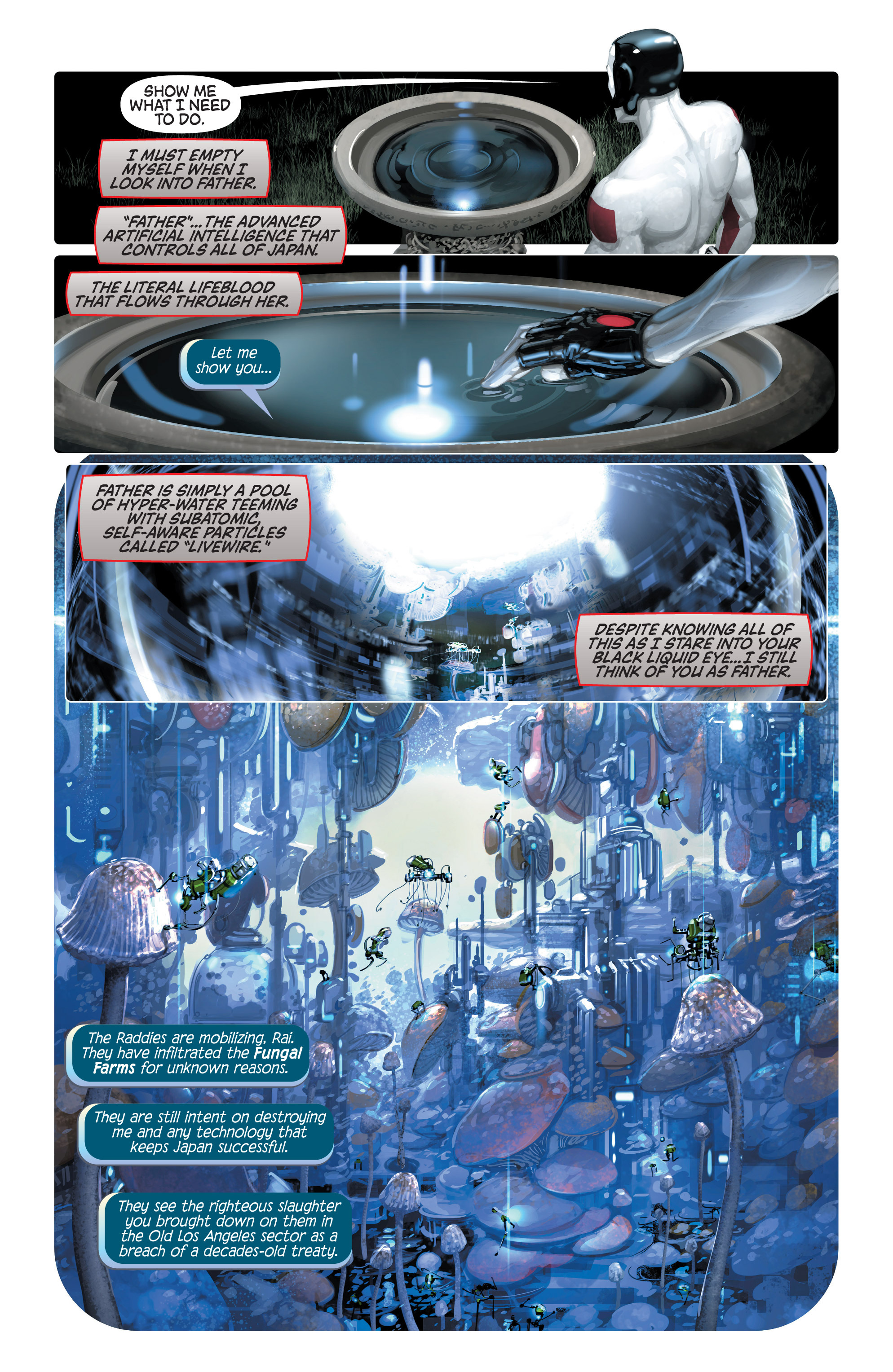 Read online Rai (2014) comic -  Issue #5 - 4