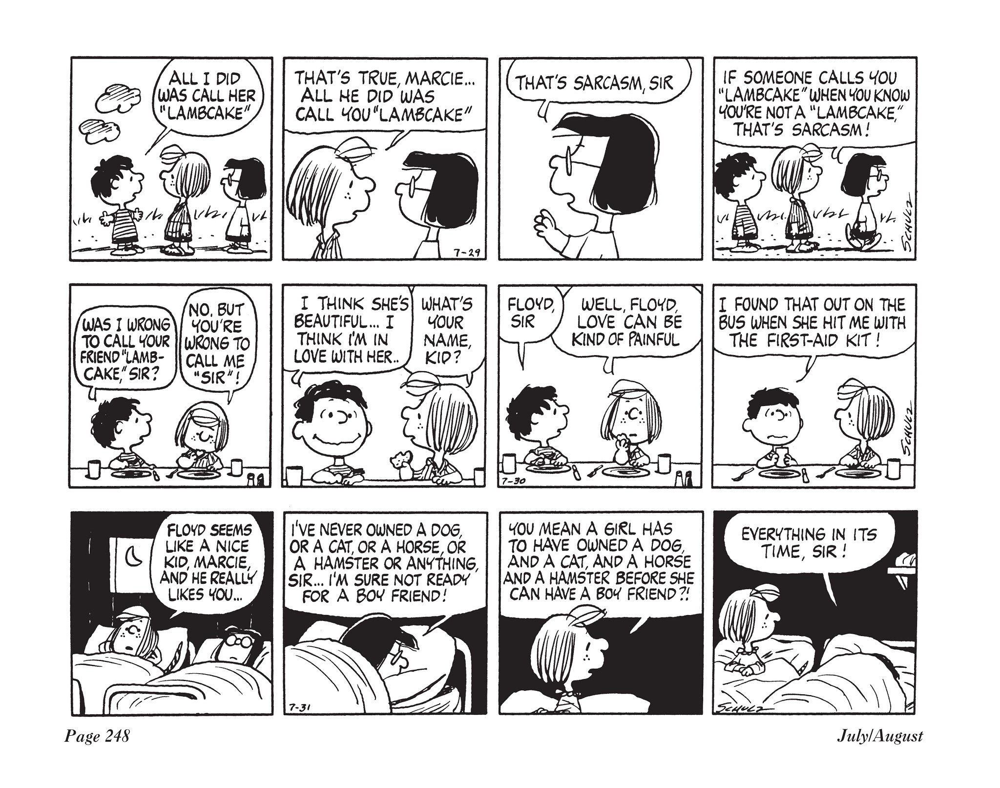 Read online The Complete Peanuts comic -  Issue # TPB 13 - 264