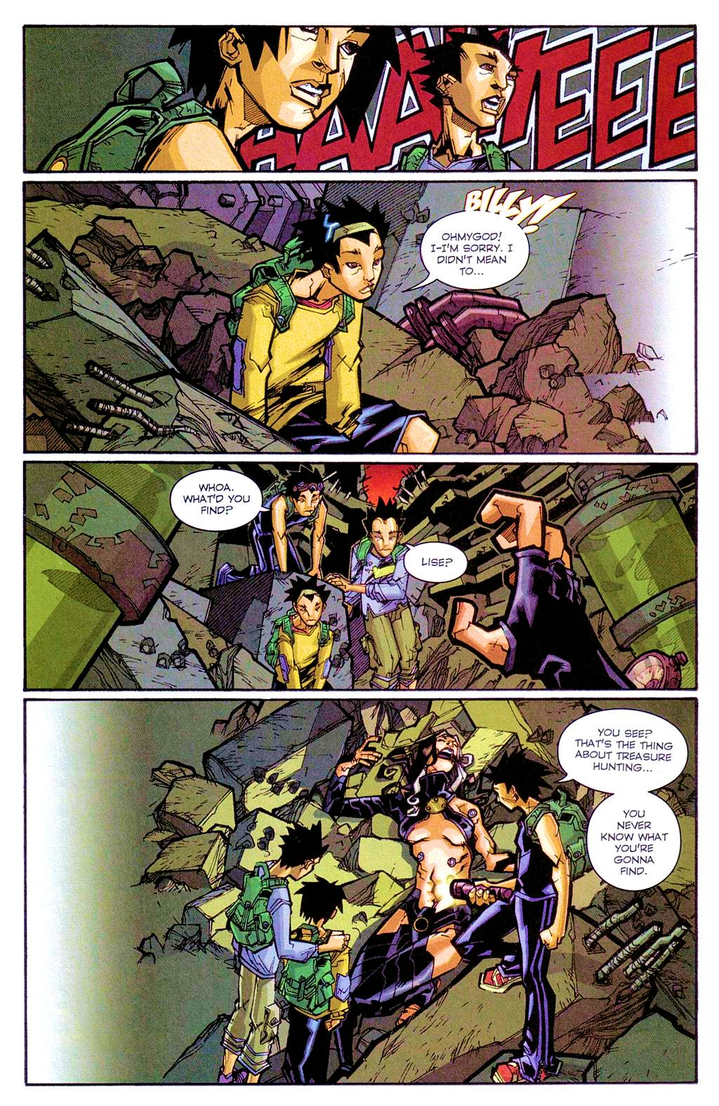 Read online Cybernary 2.0 comic -  Issue #1 - 8