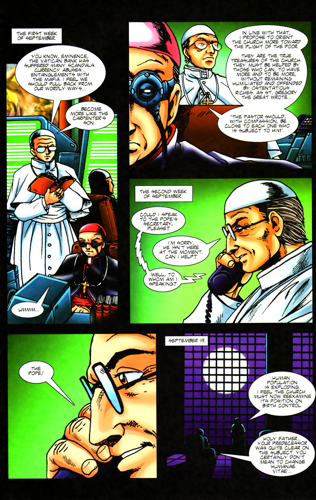 Read online Warrior Nun Areala: Scorpio Rose comic -  Issue #4 - 13