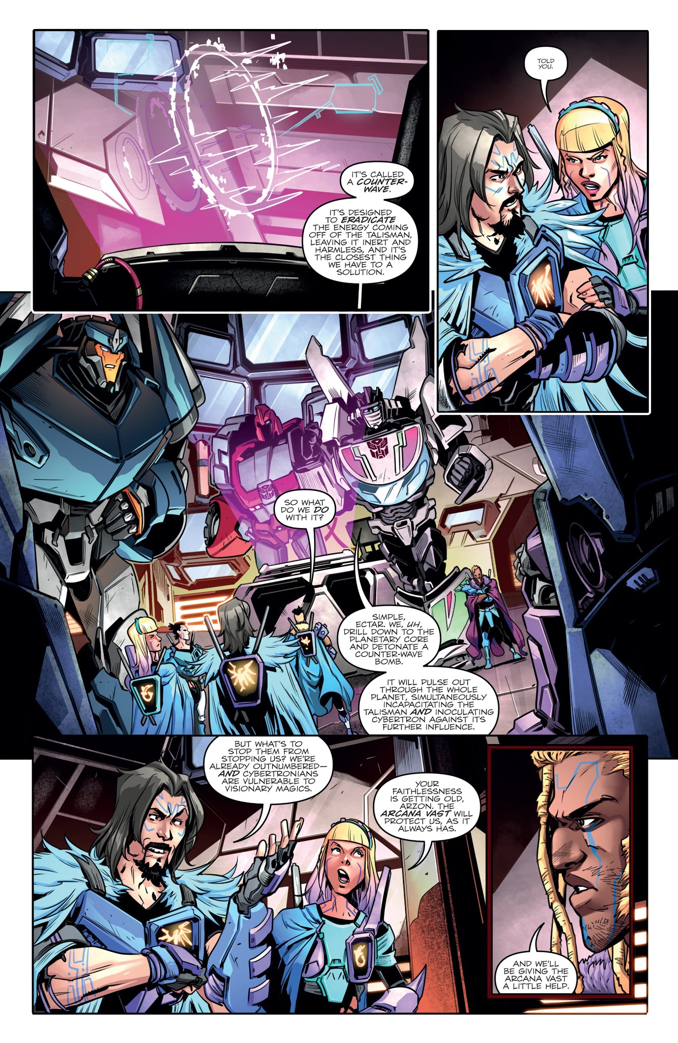 Read online Transformers vs. Visionaries comic -  Issue #3 - 14