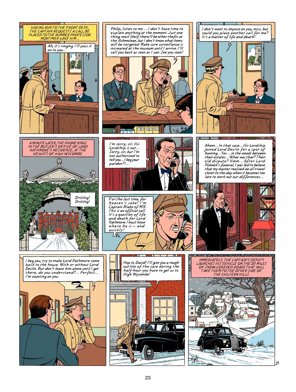 Read online Blake & Mortimer comic -  Issue #18 - 23