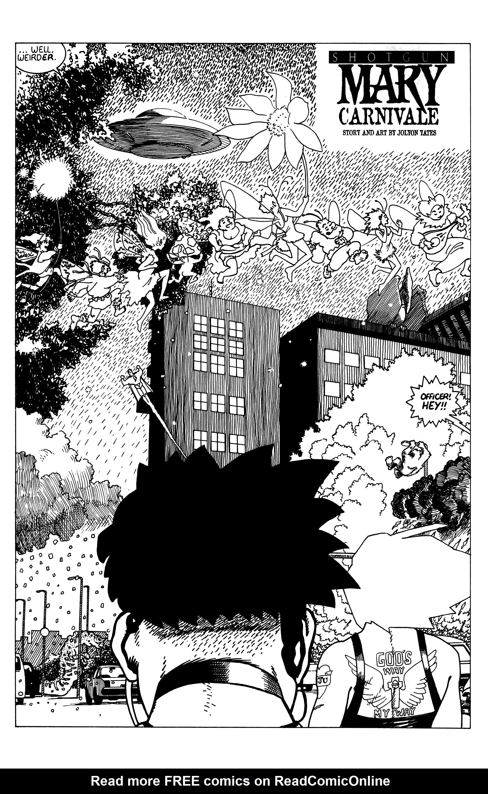 Read online Warrior Nun: Black & White comic -  Issue #19 - 4