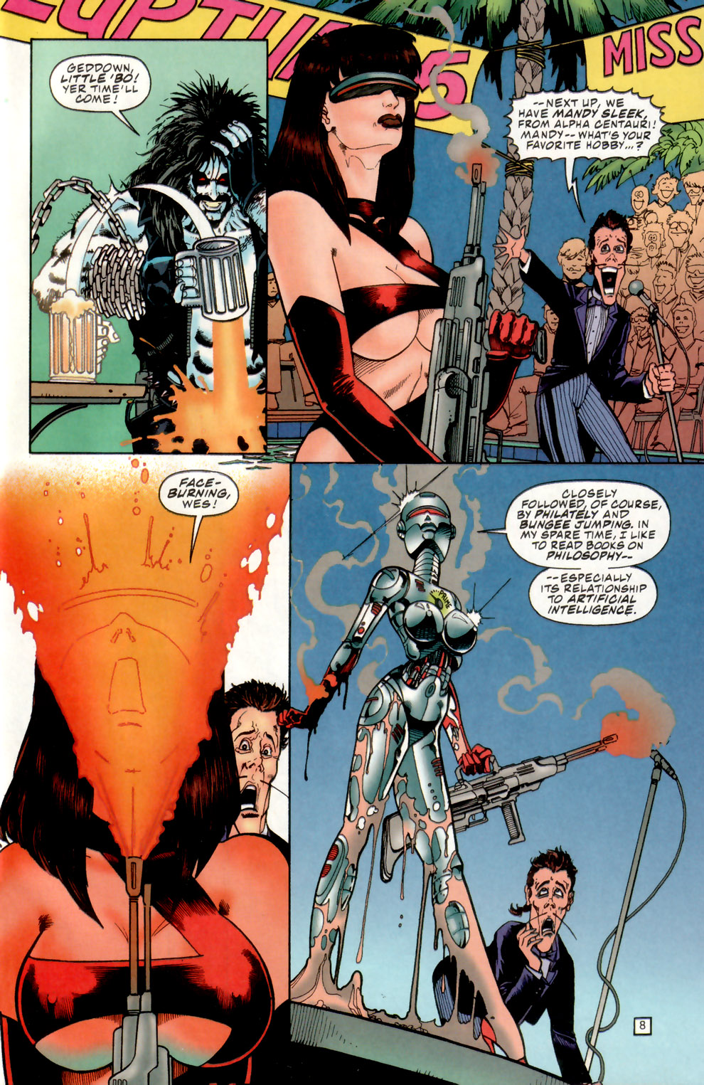 Read online Lobo's Big Babe Spring Break Special comic -  Issue # Full - 9