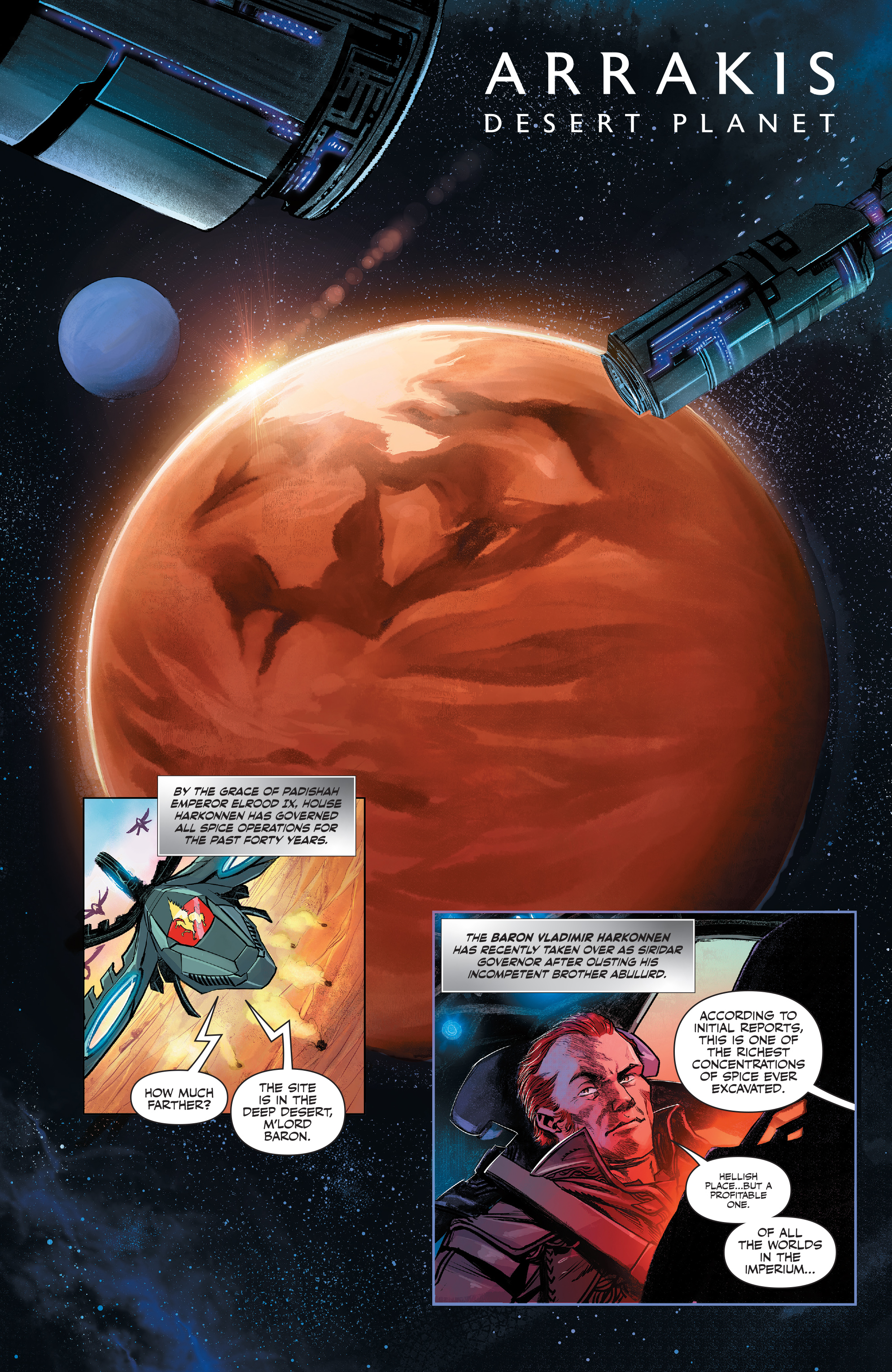 Read online Dune: House Atreides comic -  Issue #1 - 3