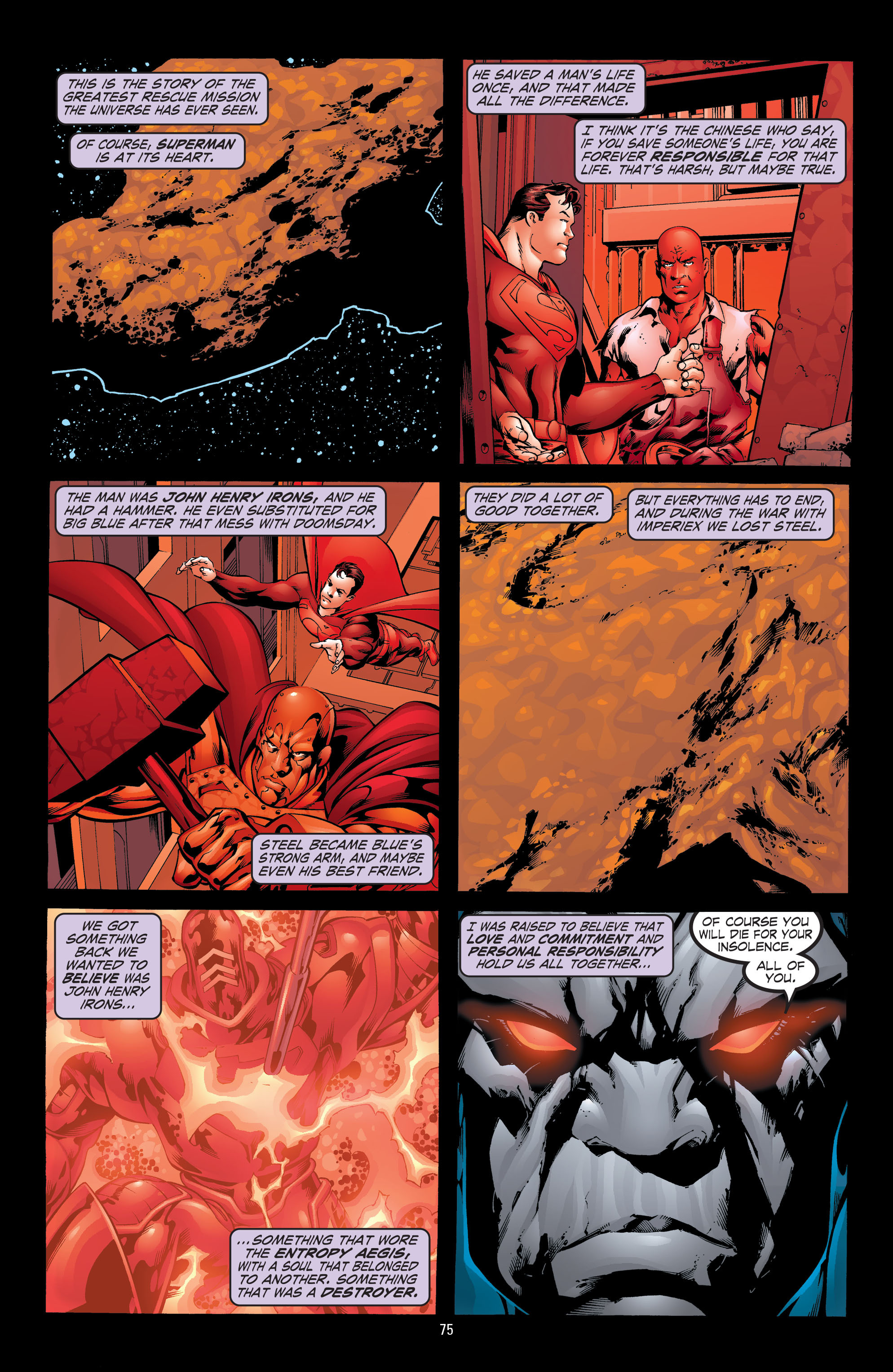 Read online Superman vs. Darkseid comic -  Issue # TPB - 75