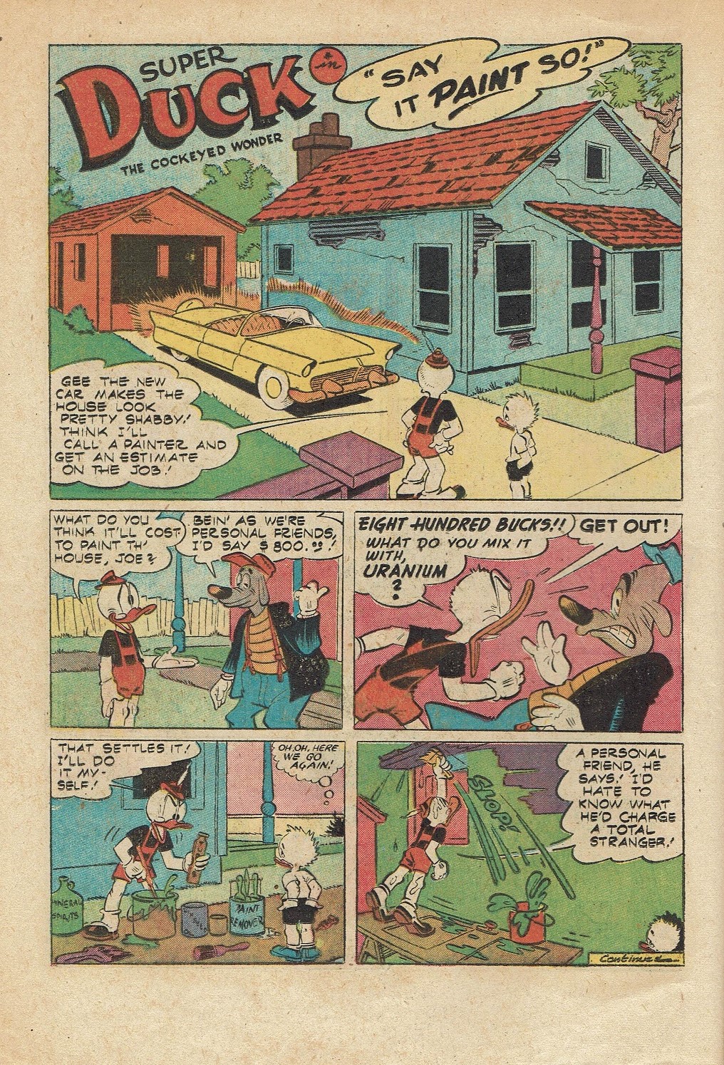 Read online Super Duck Comics comic -  Issue #65 - 16